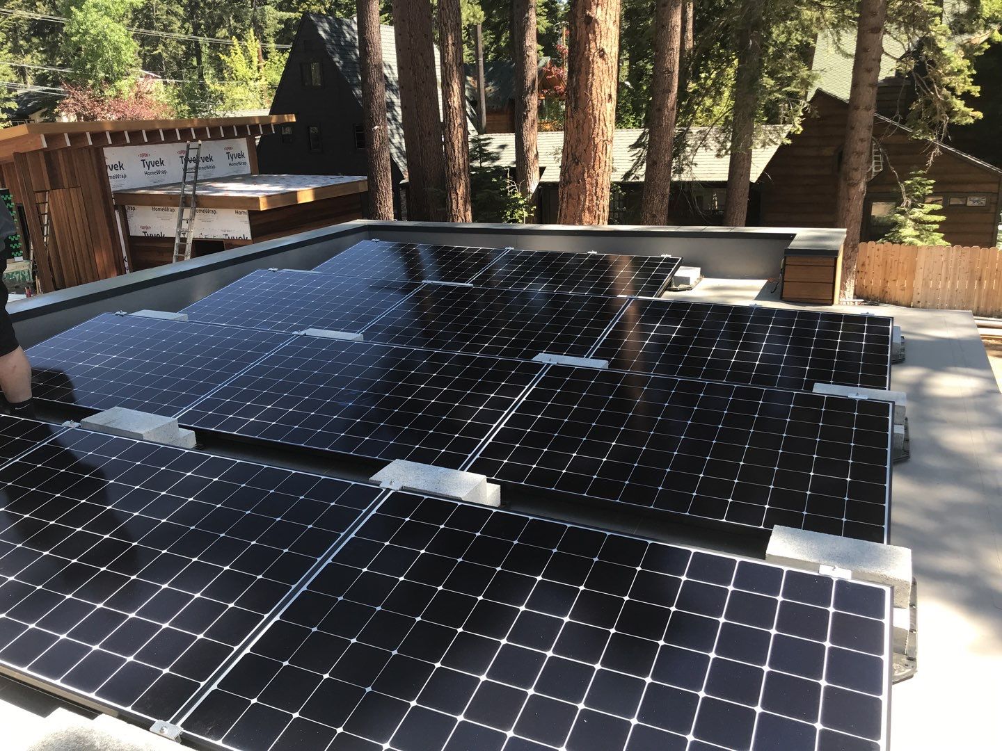 Solar Powering this Home in the Mountains by Byers Enterprises 