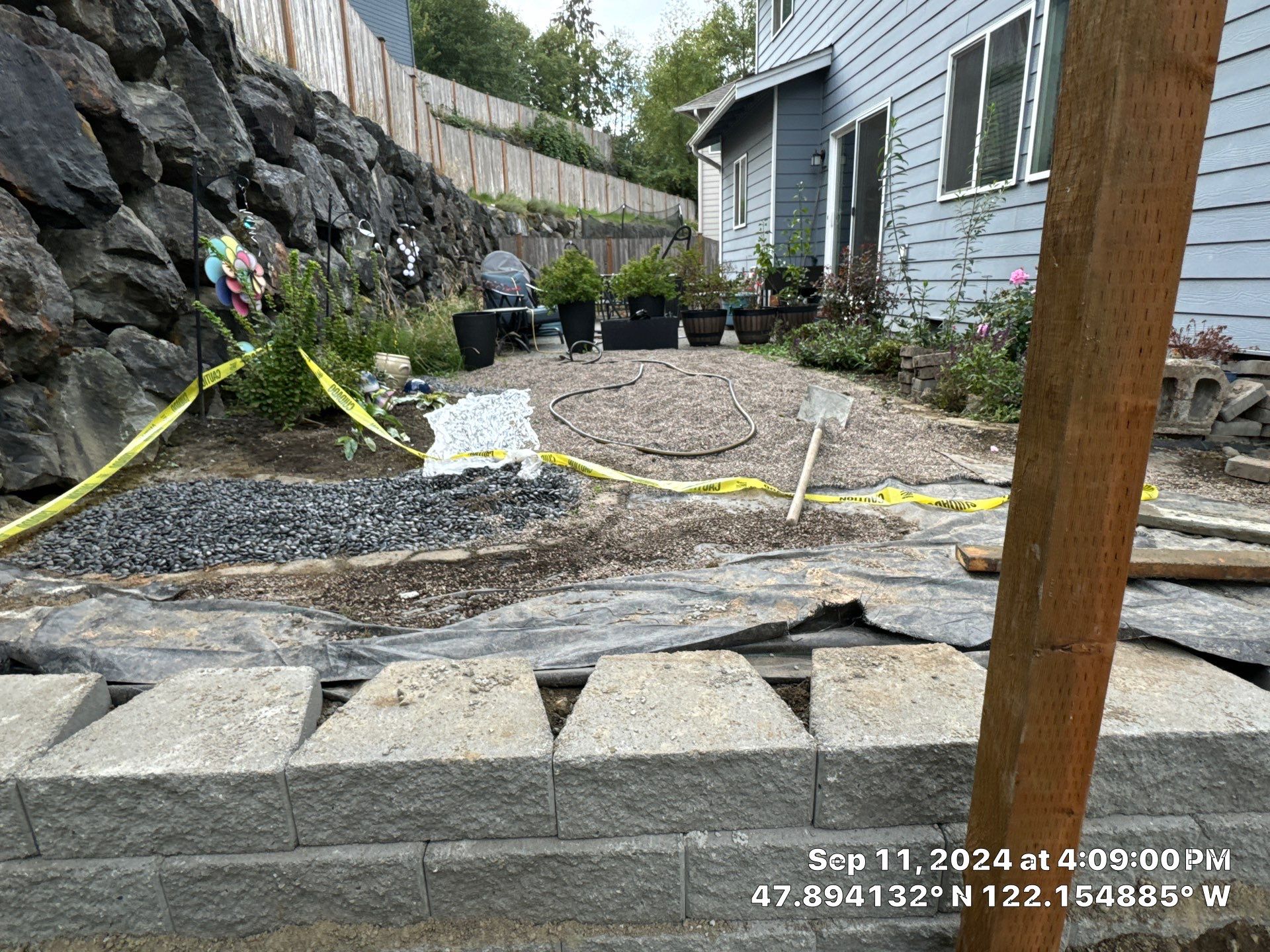Jireh Outdoor Projects | Concrete Stair Repair and Retaining Wall by Jireh Asphalt & Concrete Inc 