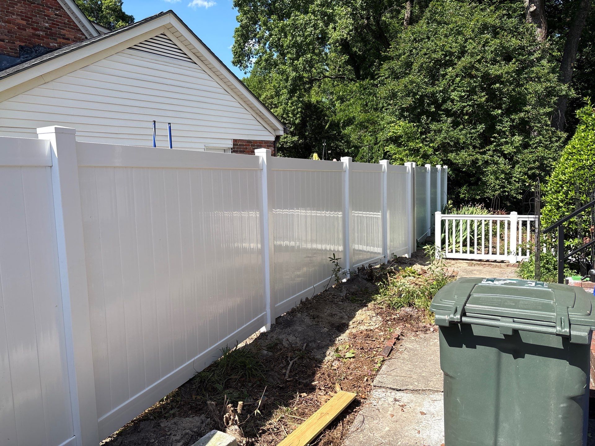 Project in Greenville, NC by Superior Fence and Rail