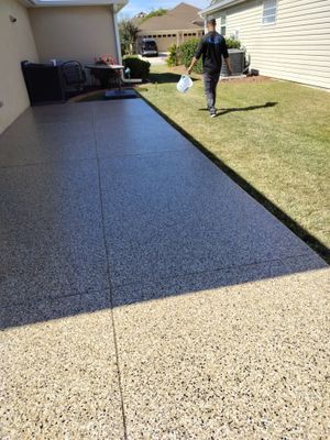 Lanai in Sandstone 
