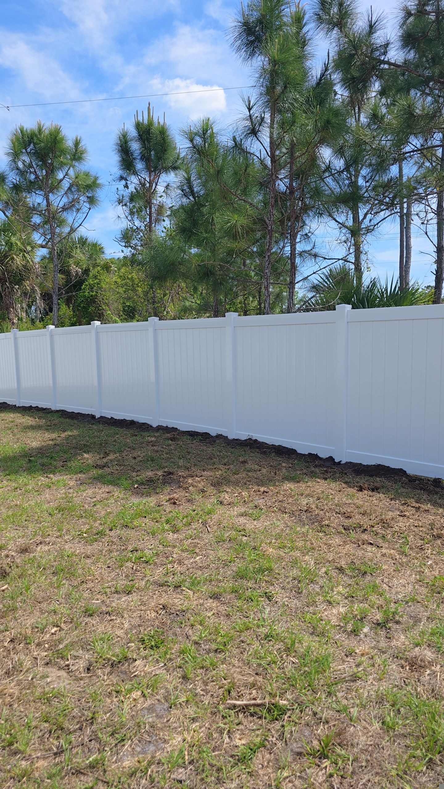 Vinyl Install in North Port by True Fence LLC