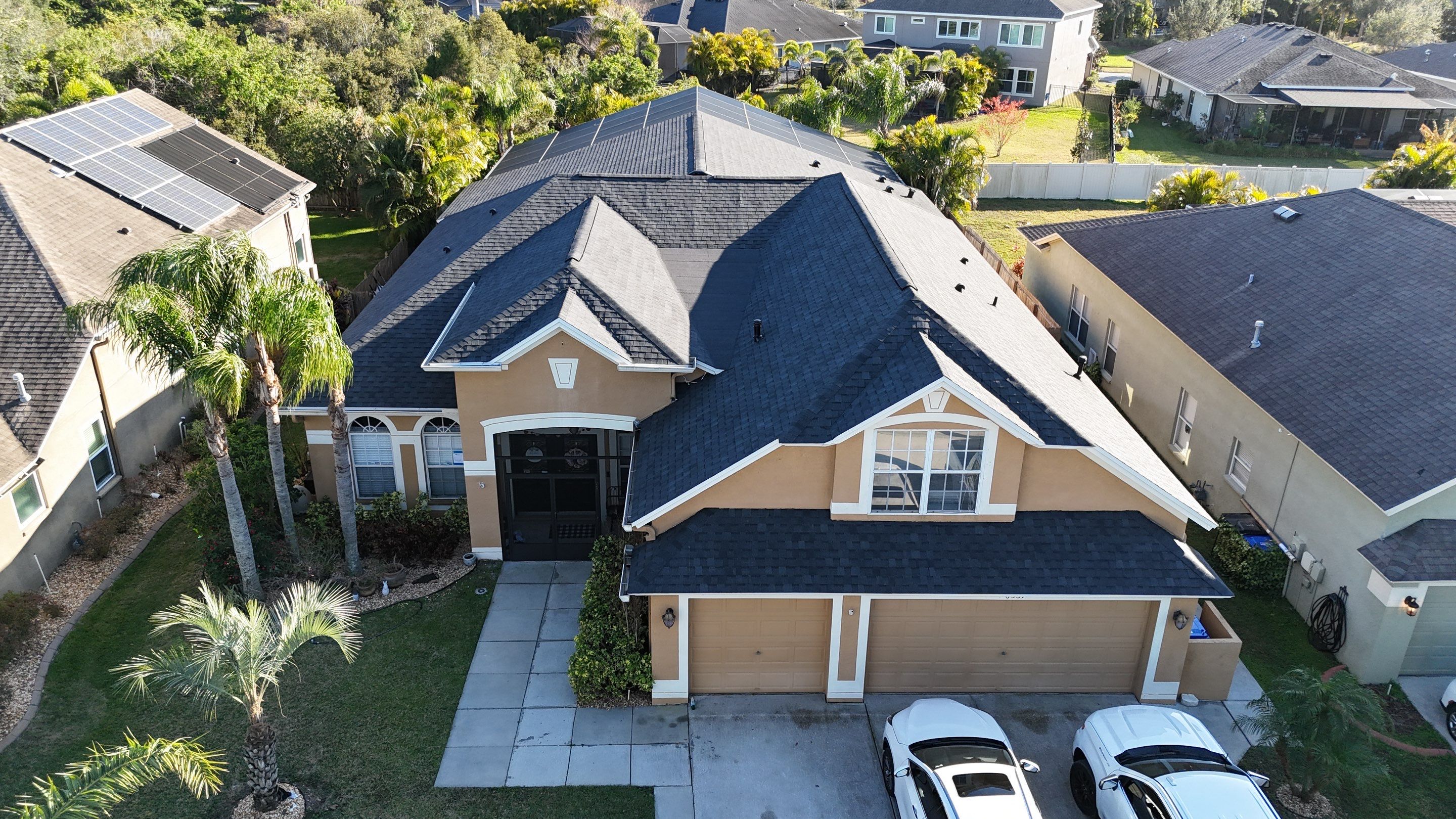 Roof Replacement in Apollo Beach FL. by Steadfast Roofing 