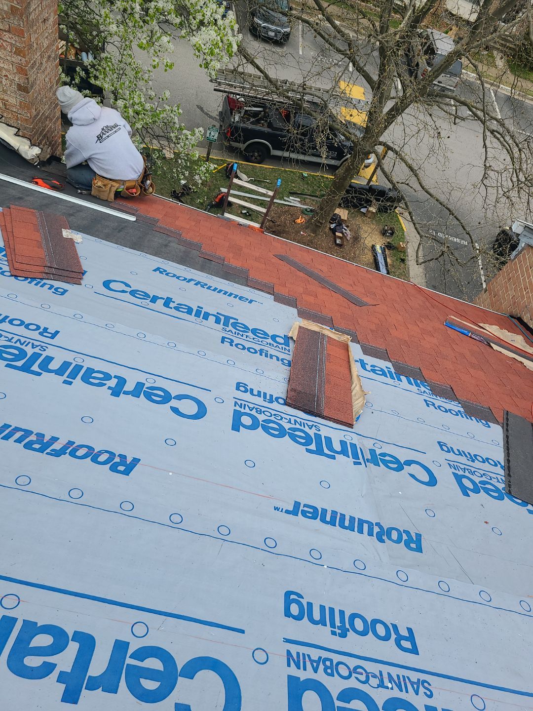 Springfield: Residential Roof Replacement with CertainTeed Landmark Pro in Max Def Red Oak by RM Banning, Inc.