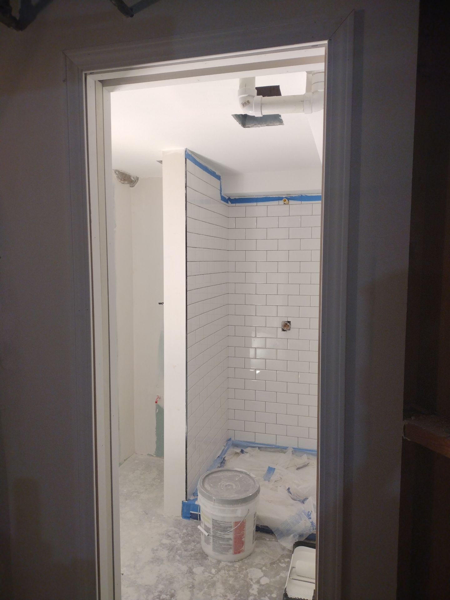 Bathroom Transformation – From Empty Space to Dream Bathroom by Johnny Five Construction 