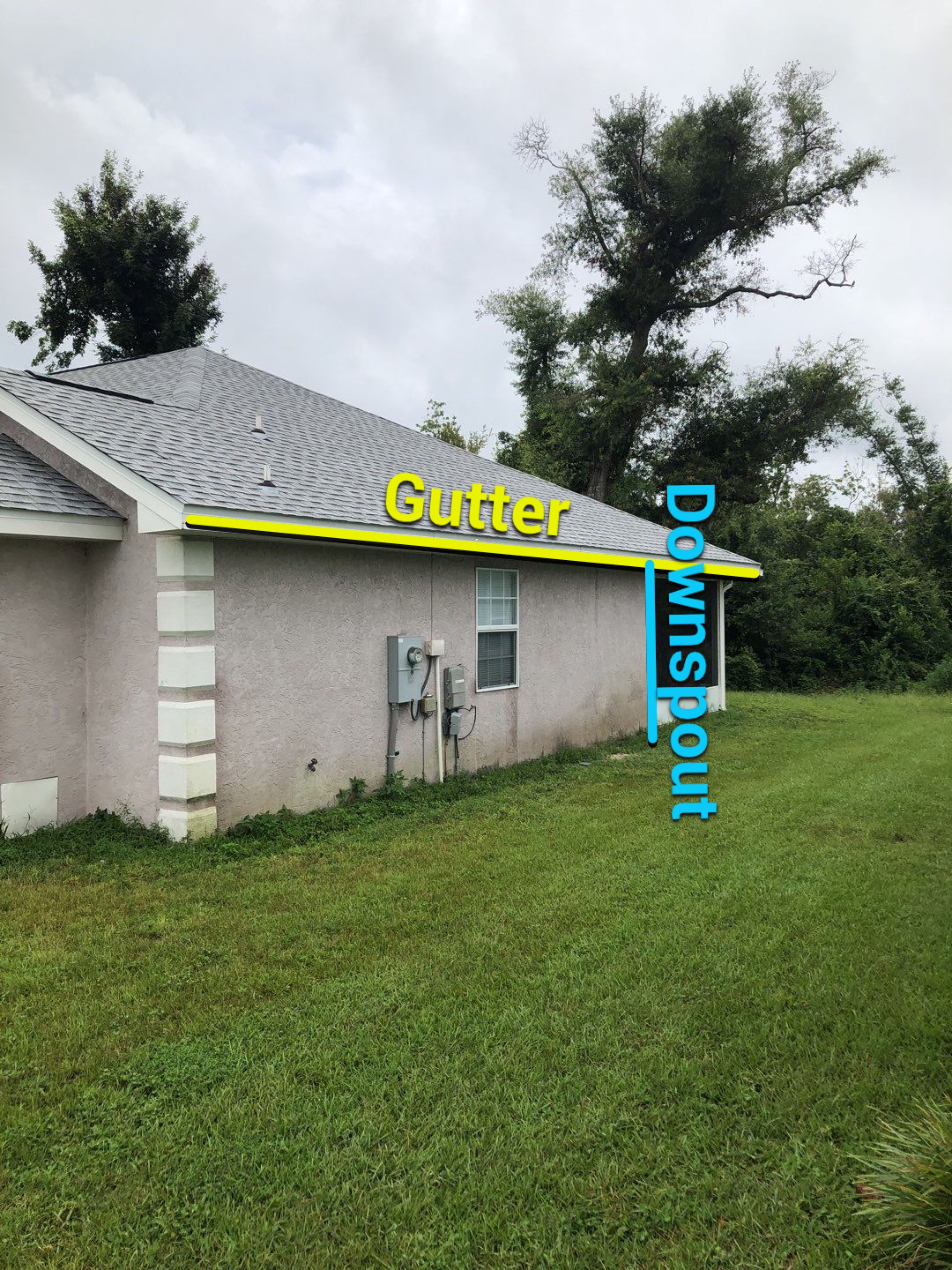 Gutter Installation using K-Style Gutters by Gutter Professors