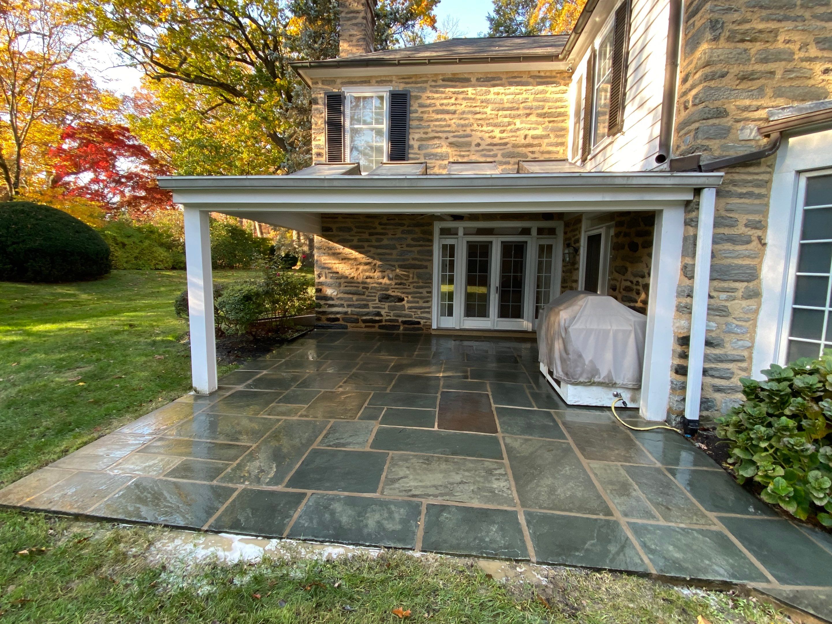 Patio Installation by Jamison Basement Waterproofing 