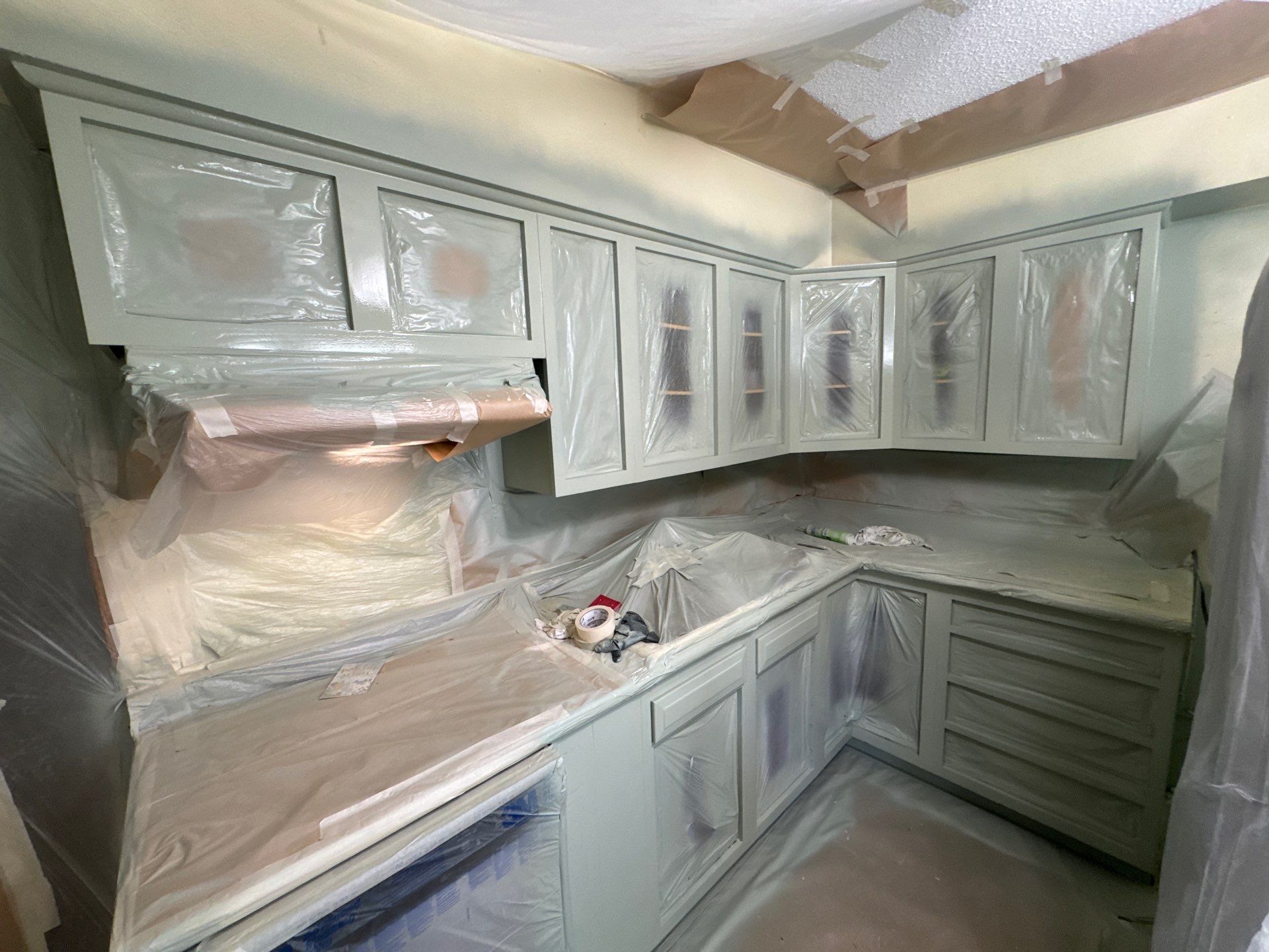 Res Int Kitchen Cabinets & Walls by Midwest Paint LLC