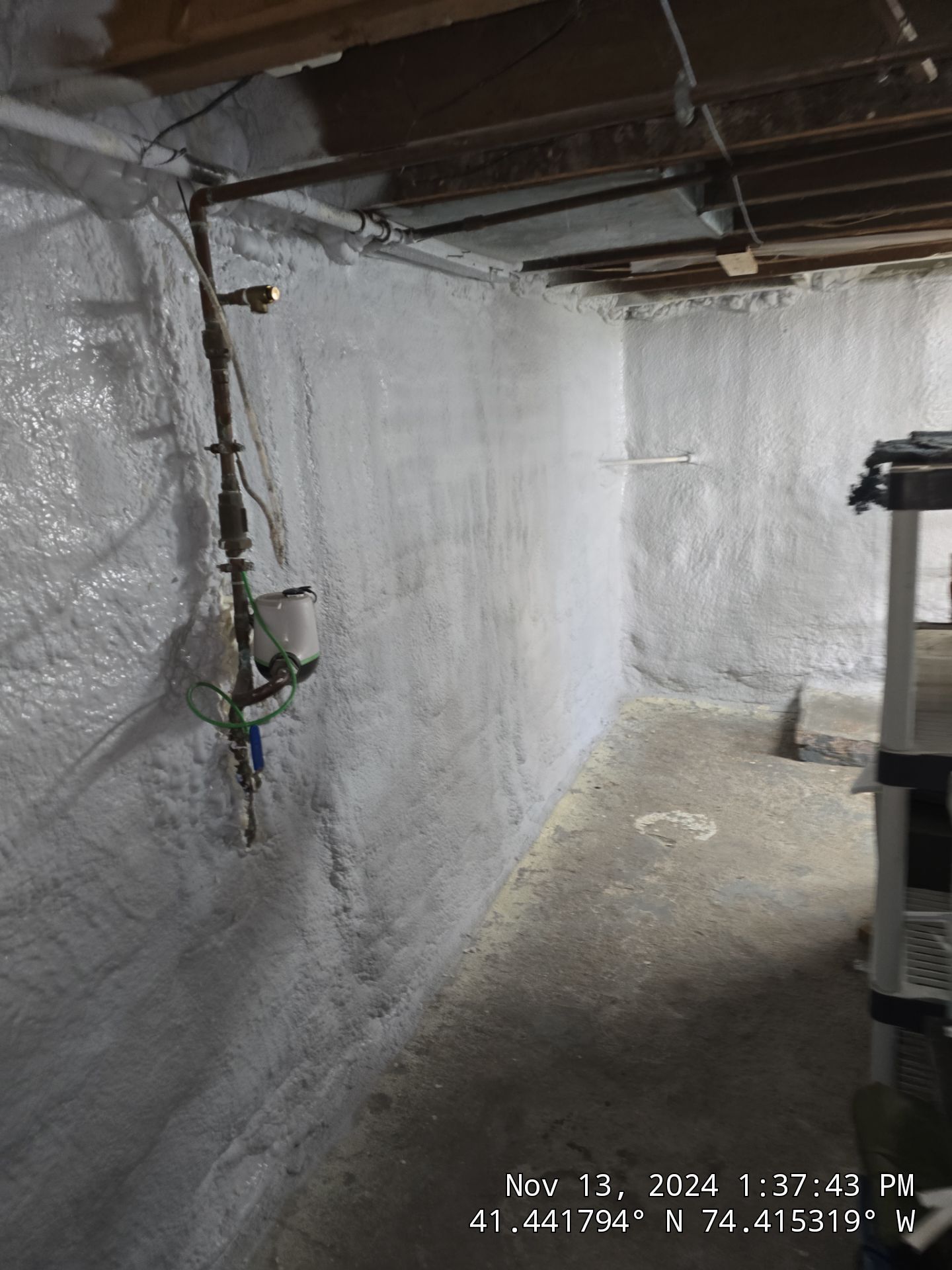 Attic Insulation using open cell spray foam by NYS Foam & Energy