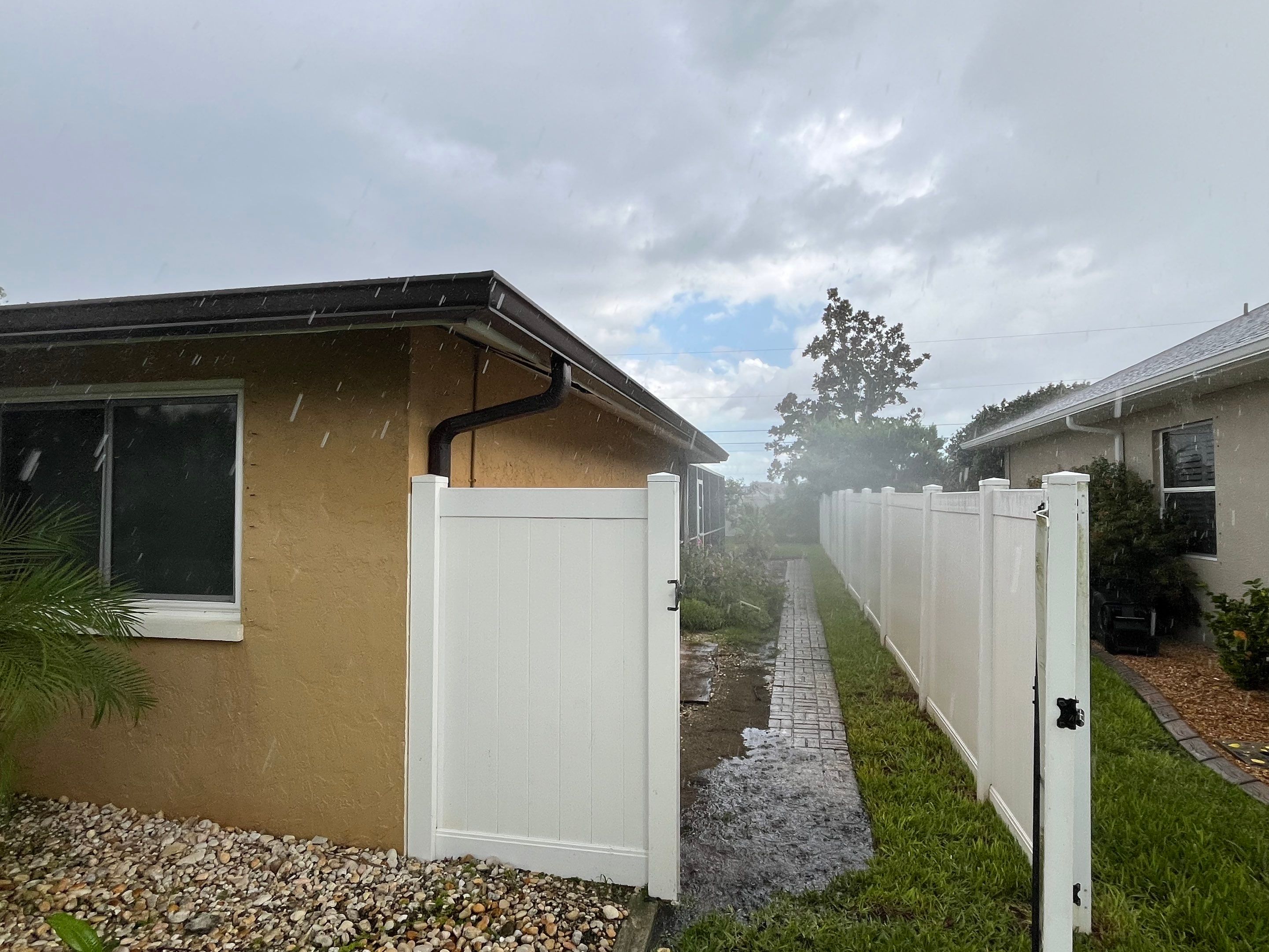 Gutter Upgrade Project in Cape Coral FL by Gutter Professors