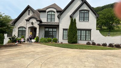 Exterior Painting using Romabio Masonry Flat 