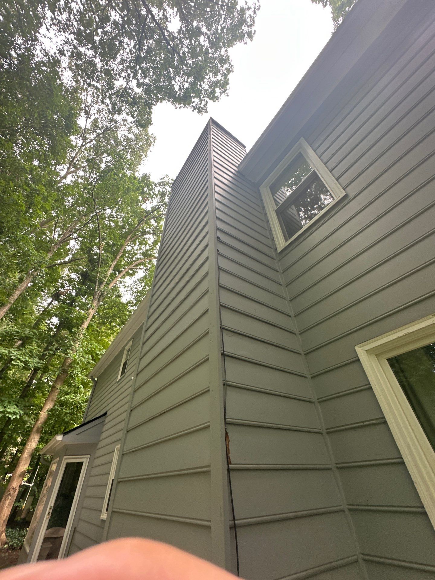 Marietta, GA Deck and Covered Porch Build, Sliding Door Installation, Window Replacement, & more by Nelson Exteriors 