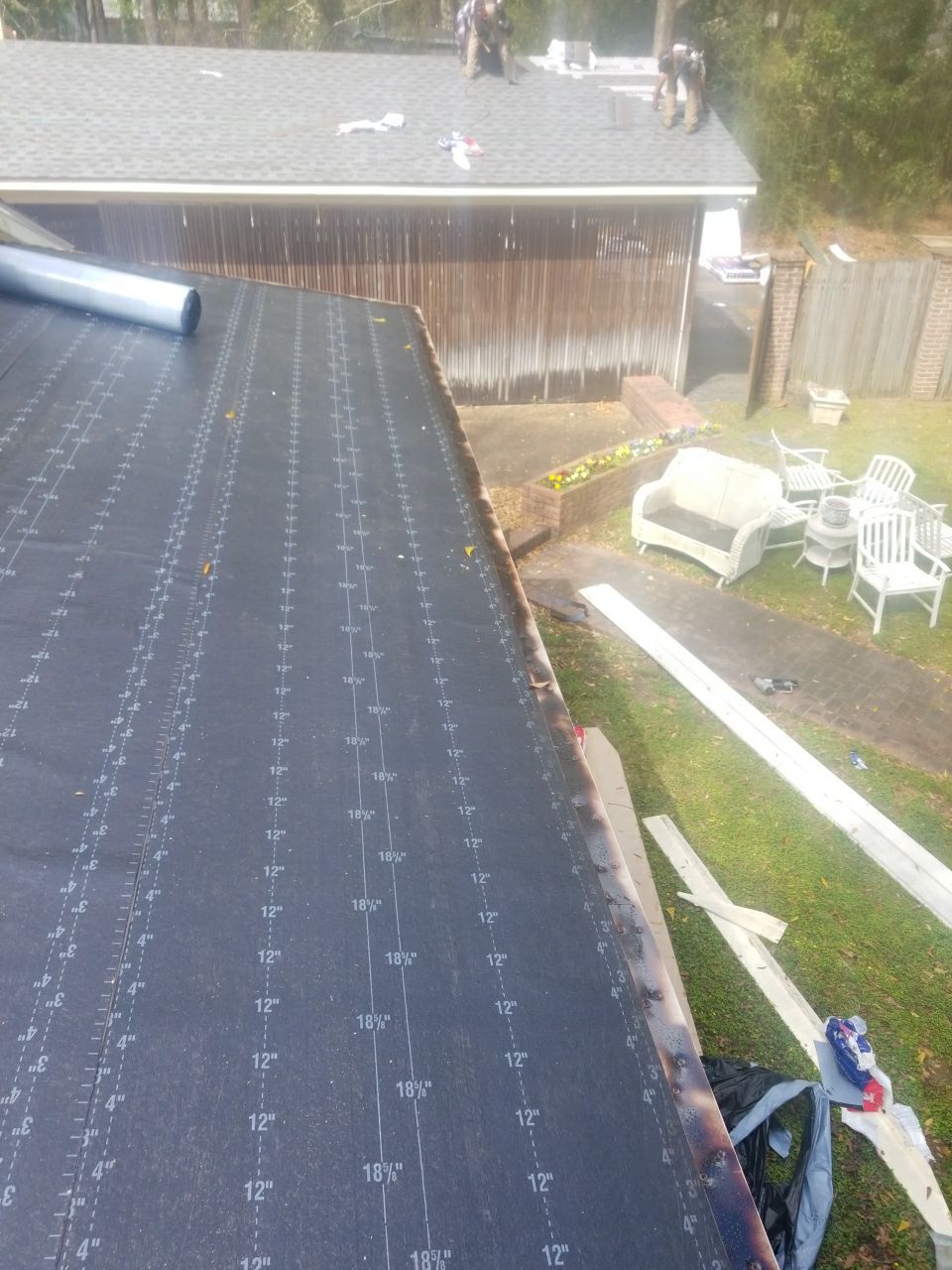 Residential Roofing Installation using Roof Replacement by American Roofing & Construction LLC