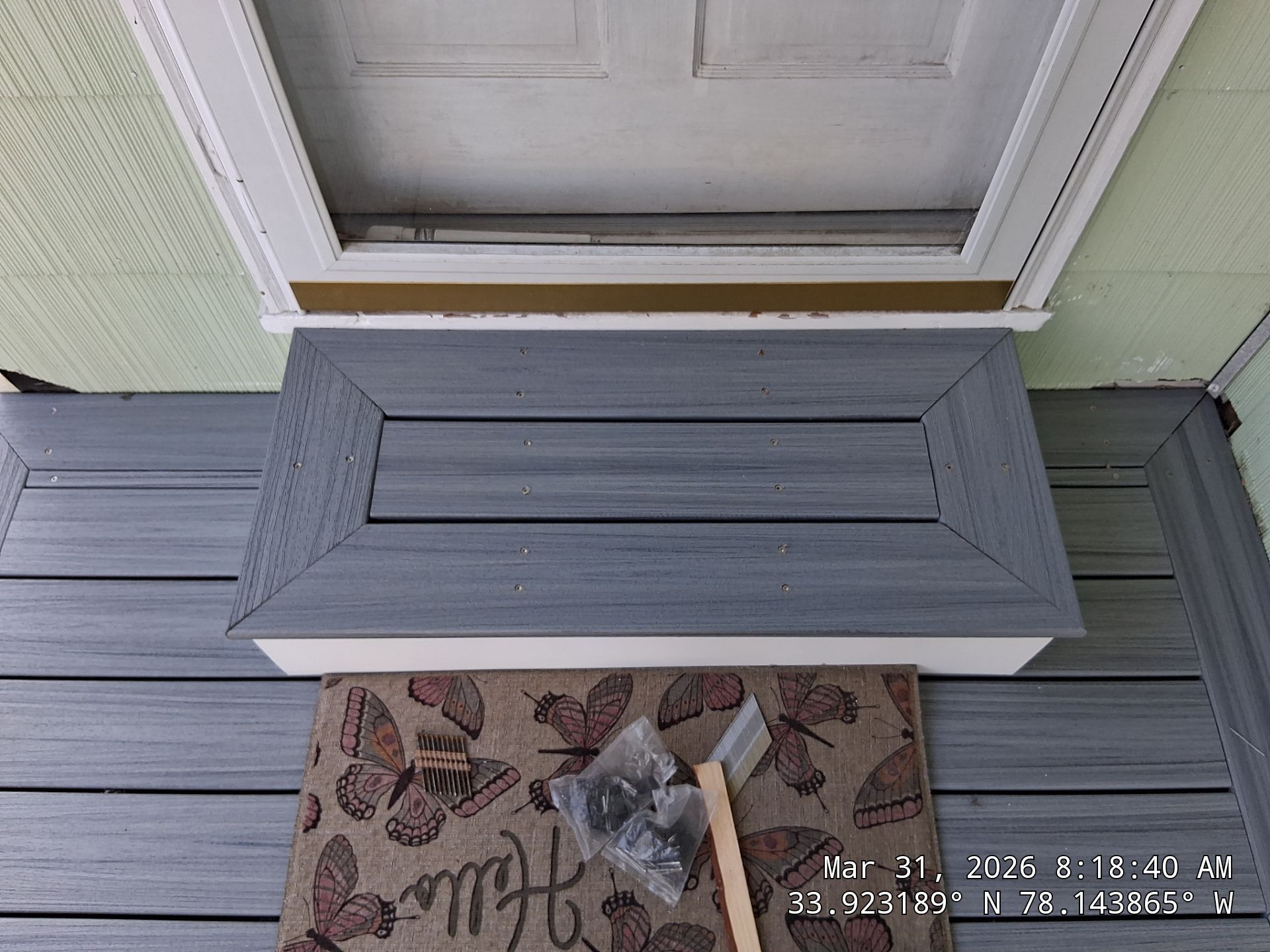 Deck Build (Composite / Trex Decking) using Trex Composite Decking in Oak Island, NC by your Trusted Licensed General Contractor