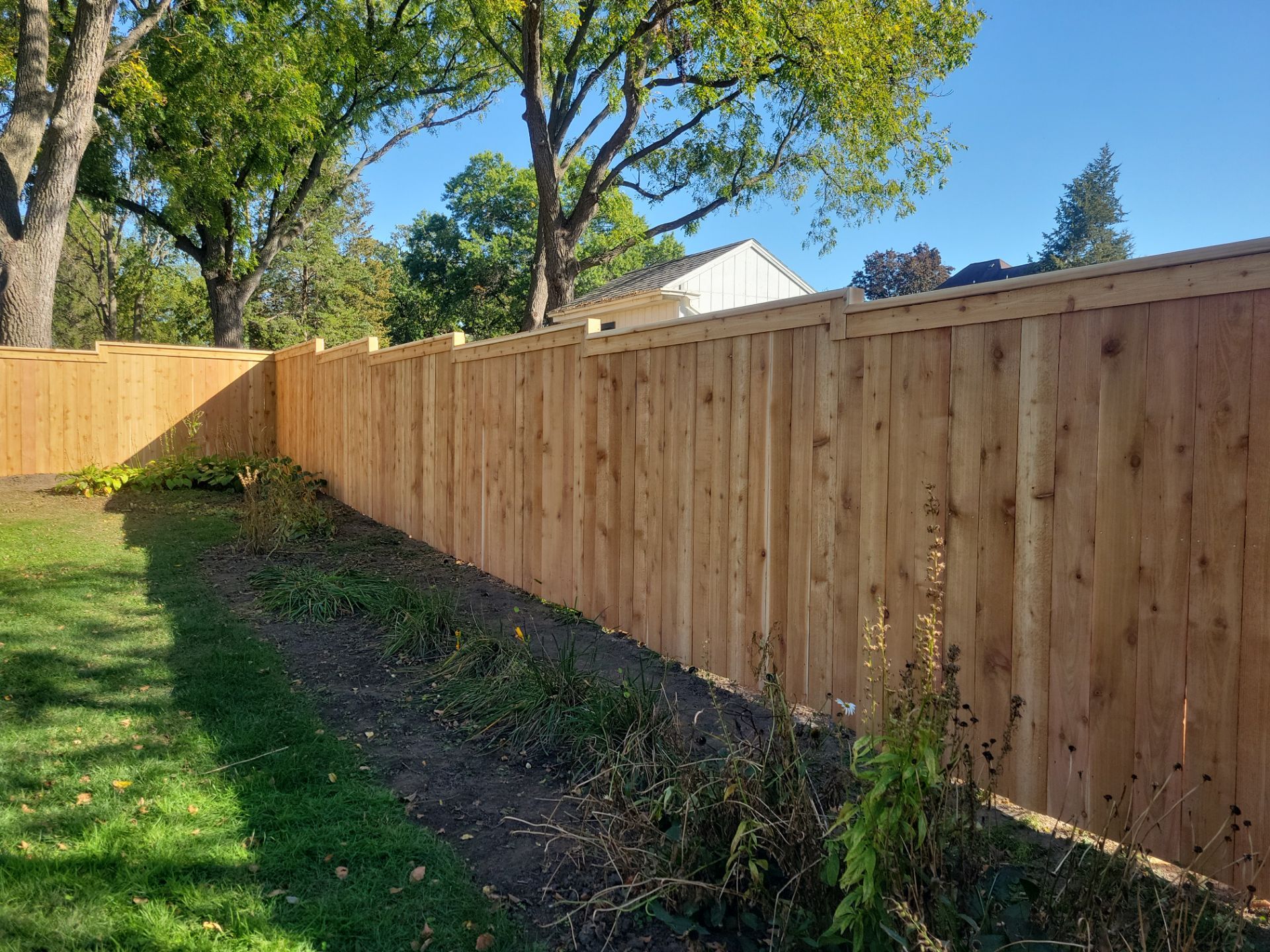 Project in Cedar Falls by Perfect Picket Fence and Stain