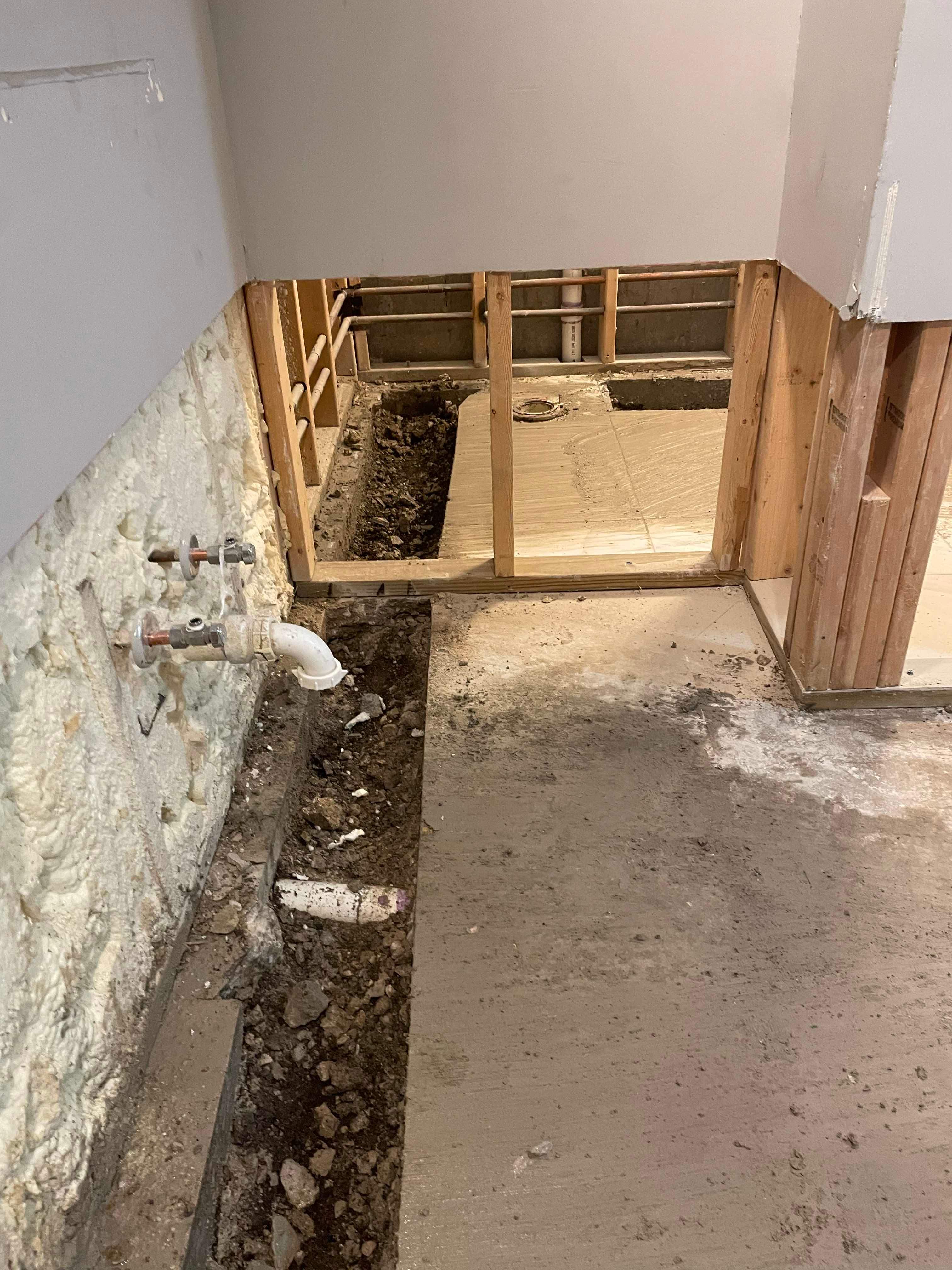 Complete Interior Basement Waterproofing by Allied Water Services