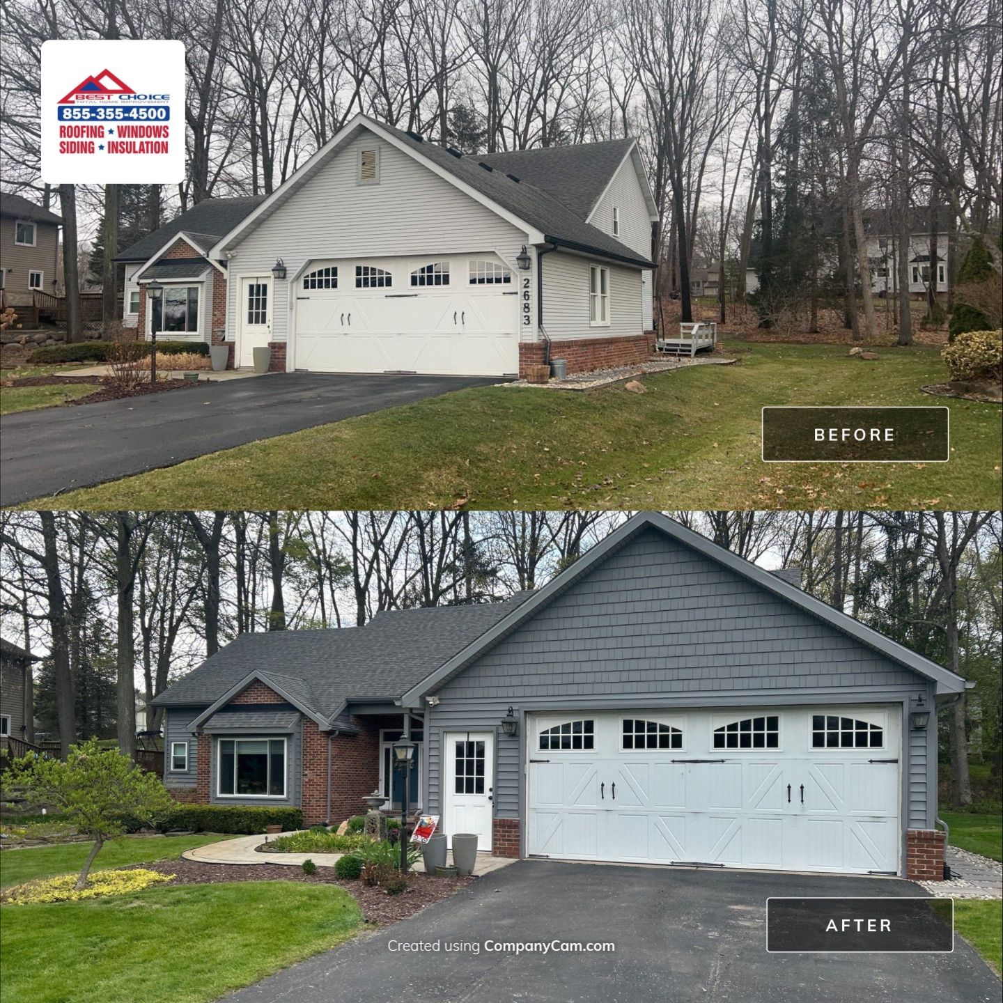 Project in Brighton, MI by Best Choice Total Home Improvement, Inc.