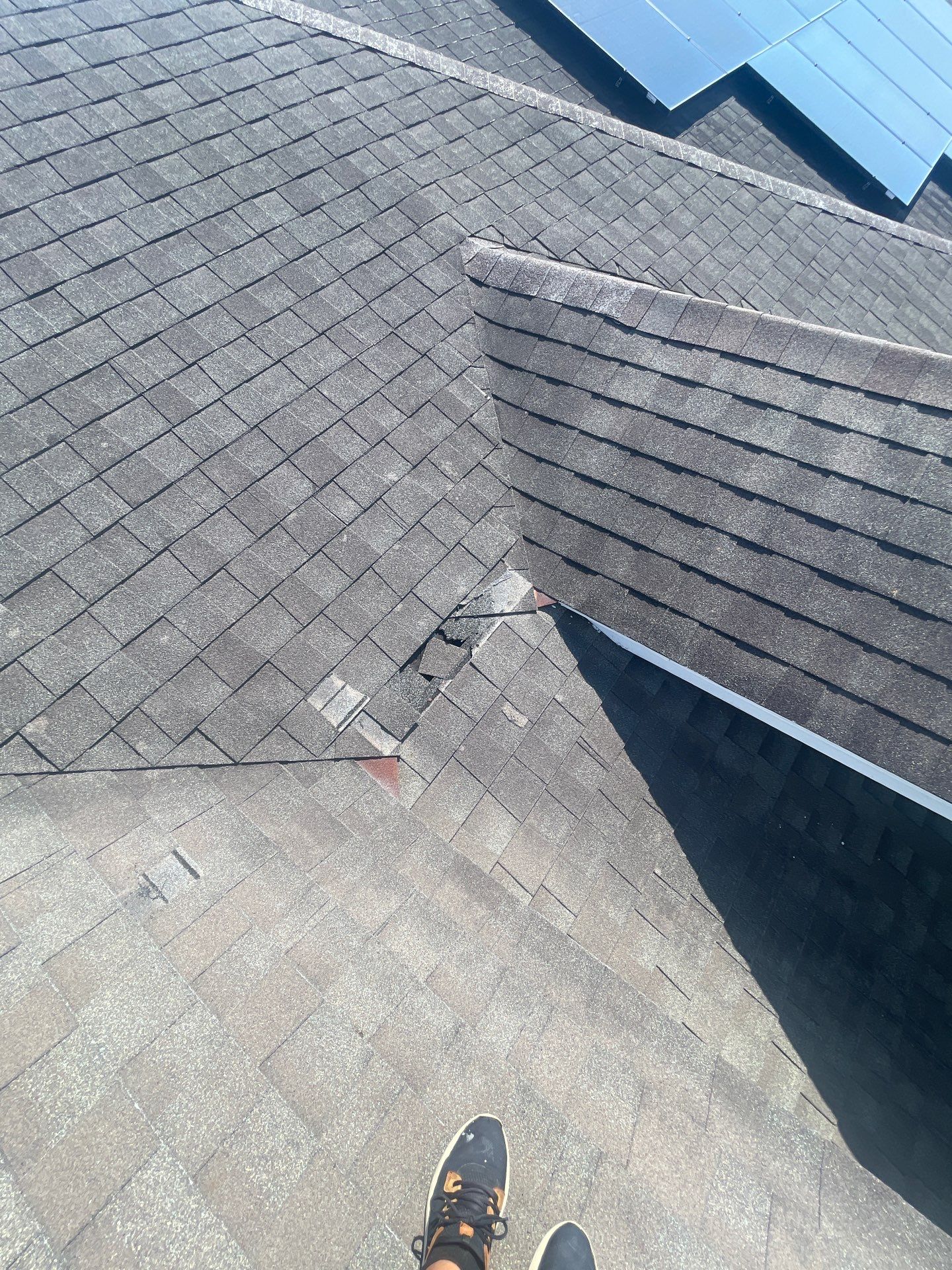 Roof Repair - Decking and Shingle Replacement by Lighthouse Roofing