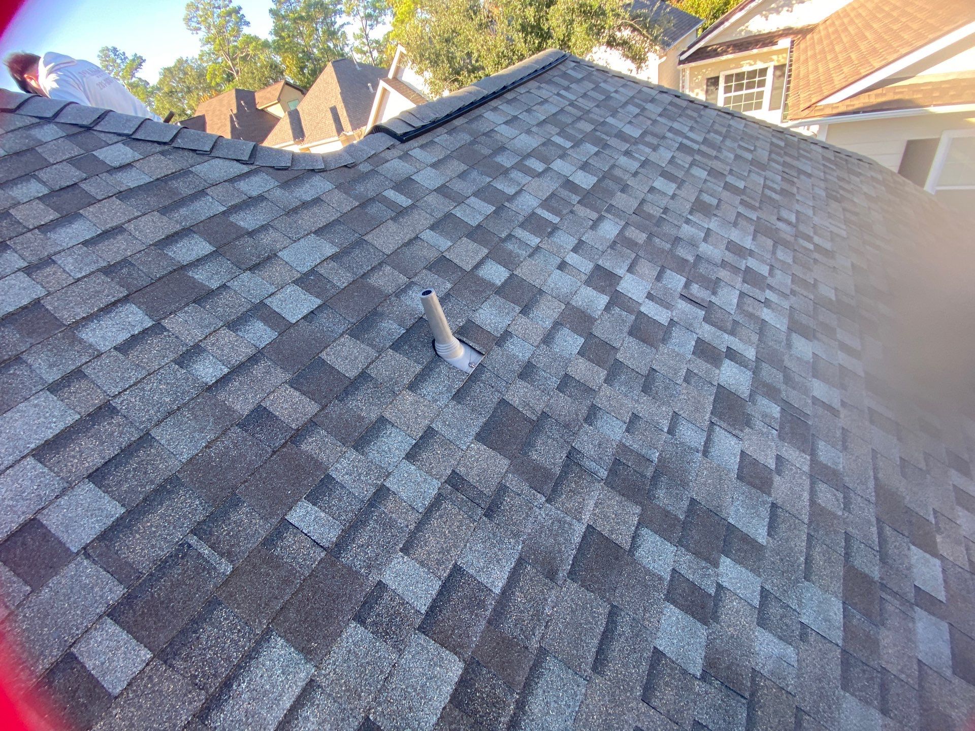 Residential Roofing Installation using Owen's Corning Duration (Lifetime) Shingles by Roof Repair Company