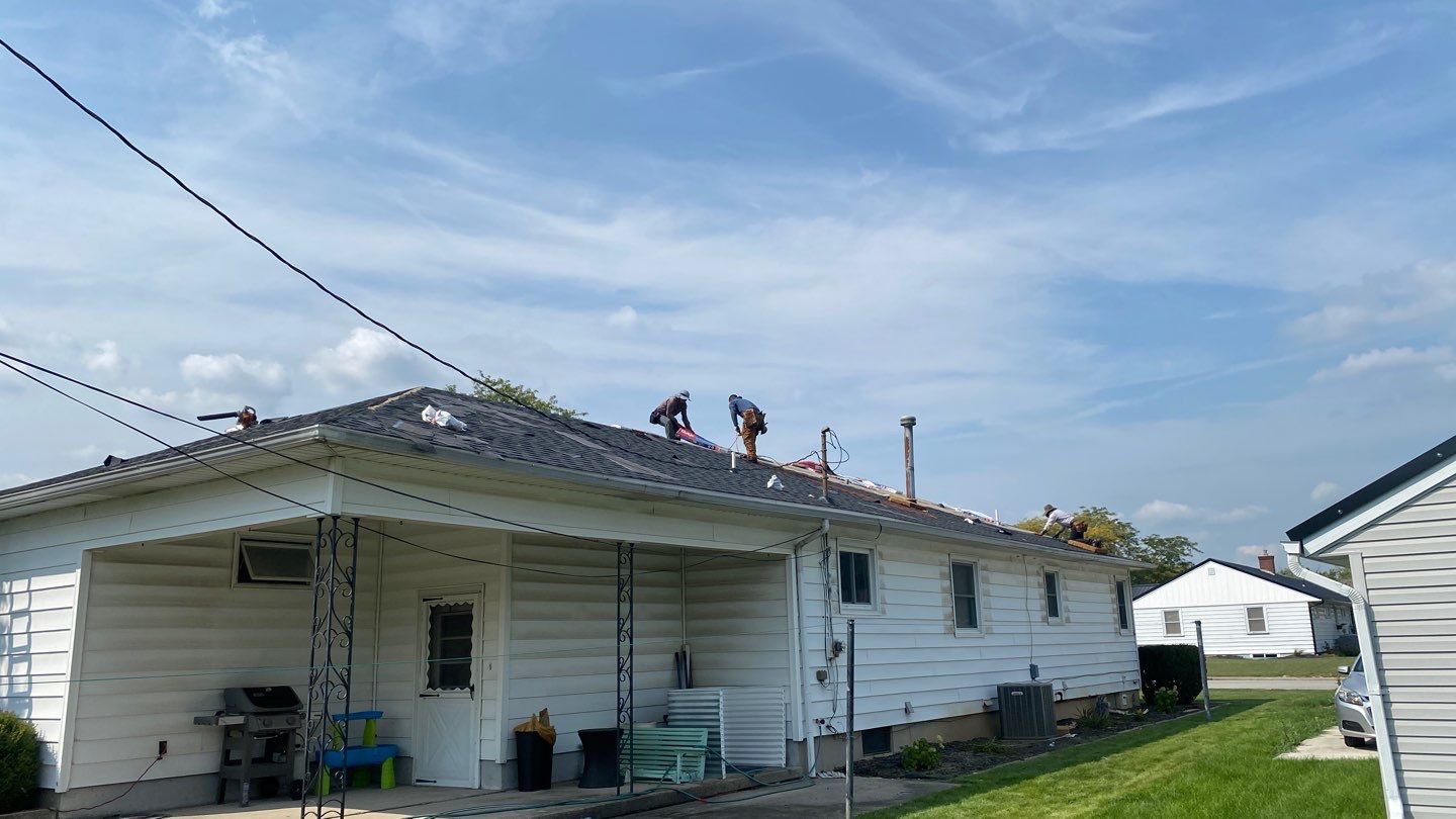 Residential Roofing Installation using GAF Timberline HDZ Charcoal by Nitro Roofing and Construction