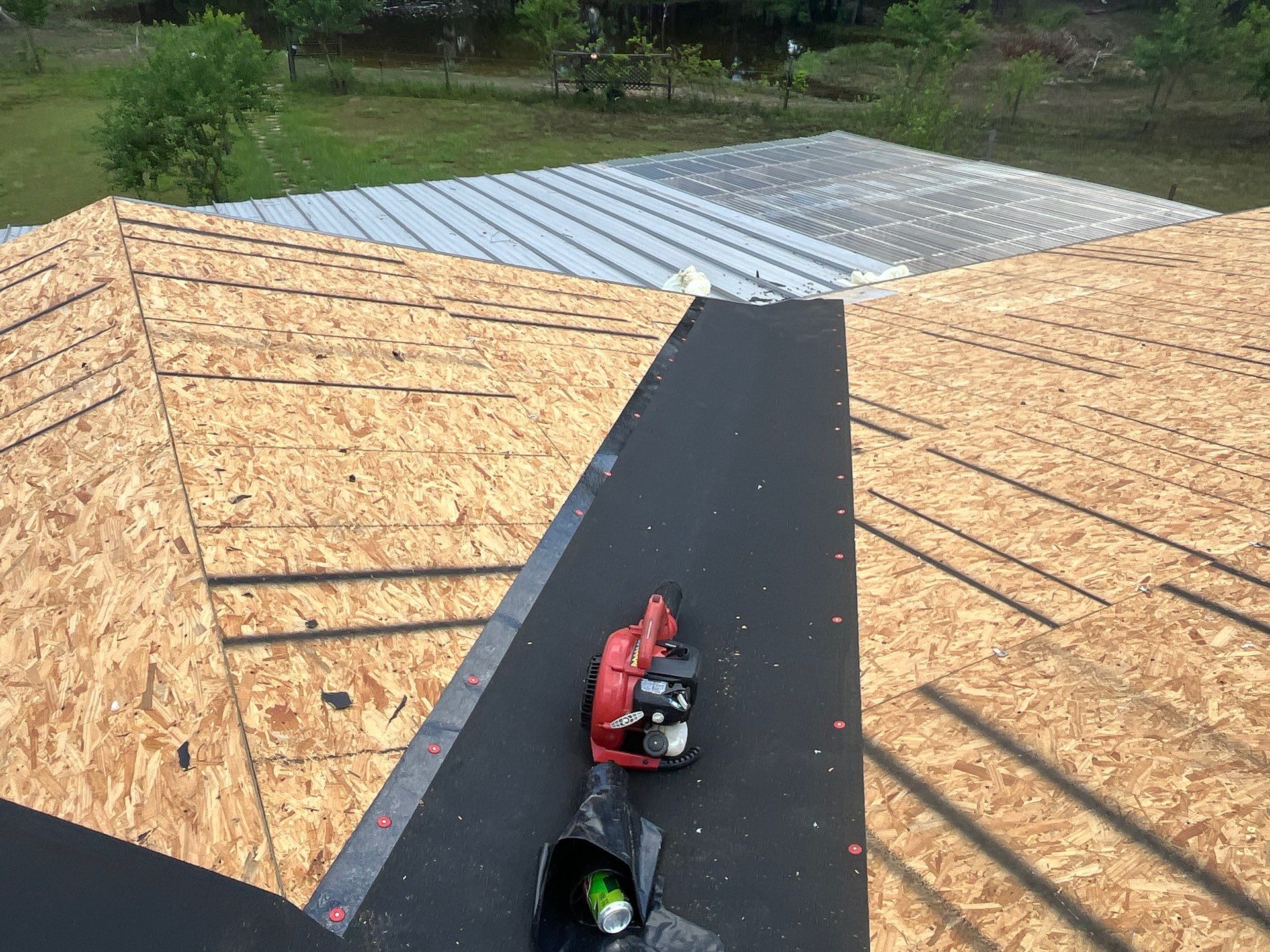 Residential Roofing Installation using Owen's Corning Duration (Lifetime) Shingles by Roof Repair Company