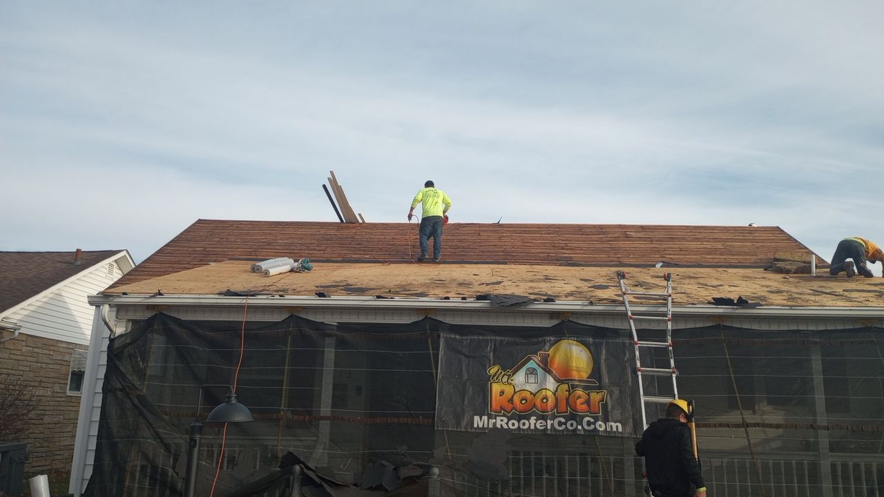 Residential Roofing Installation using Performance Shingles by Mr. Roofer