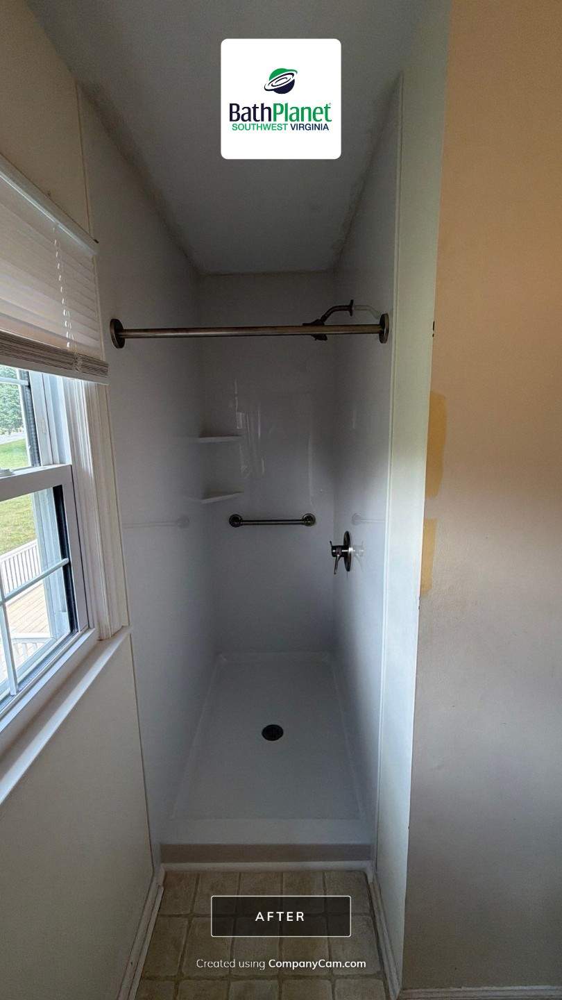 Shower Stall Upgrade by BathPlanet SW Virginia