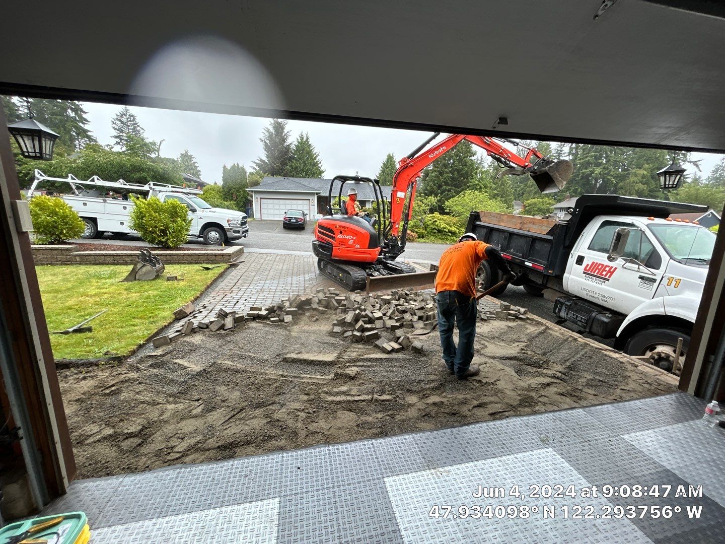James | Concrete Driveway, Walkway & Stairs/Porch and & Planting by Jireh Asphalt & Concrete Inc 