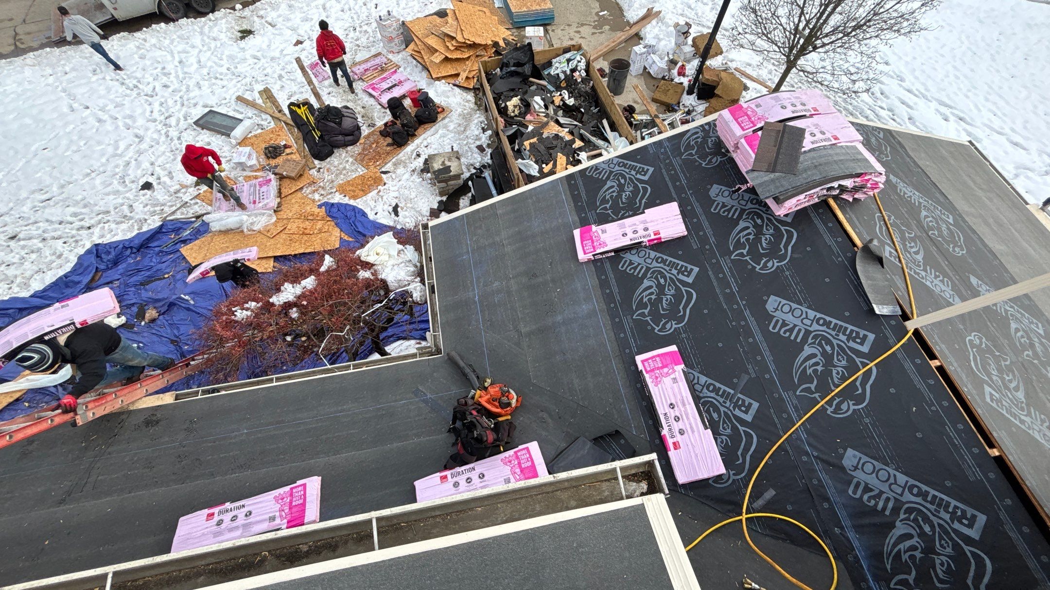 Roof Replacement using Owens Corning by 180 Contractors