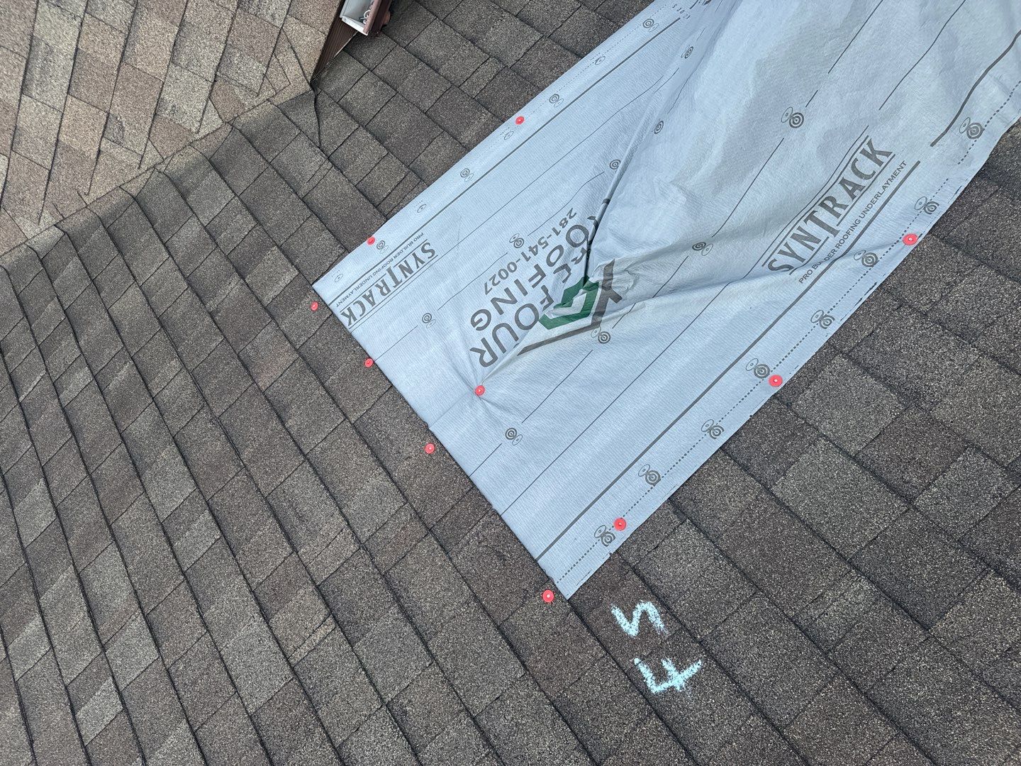 Residential Roofing Installation using IKO Dynasty by Core Four Roofing