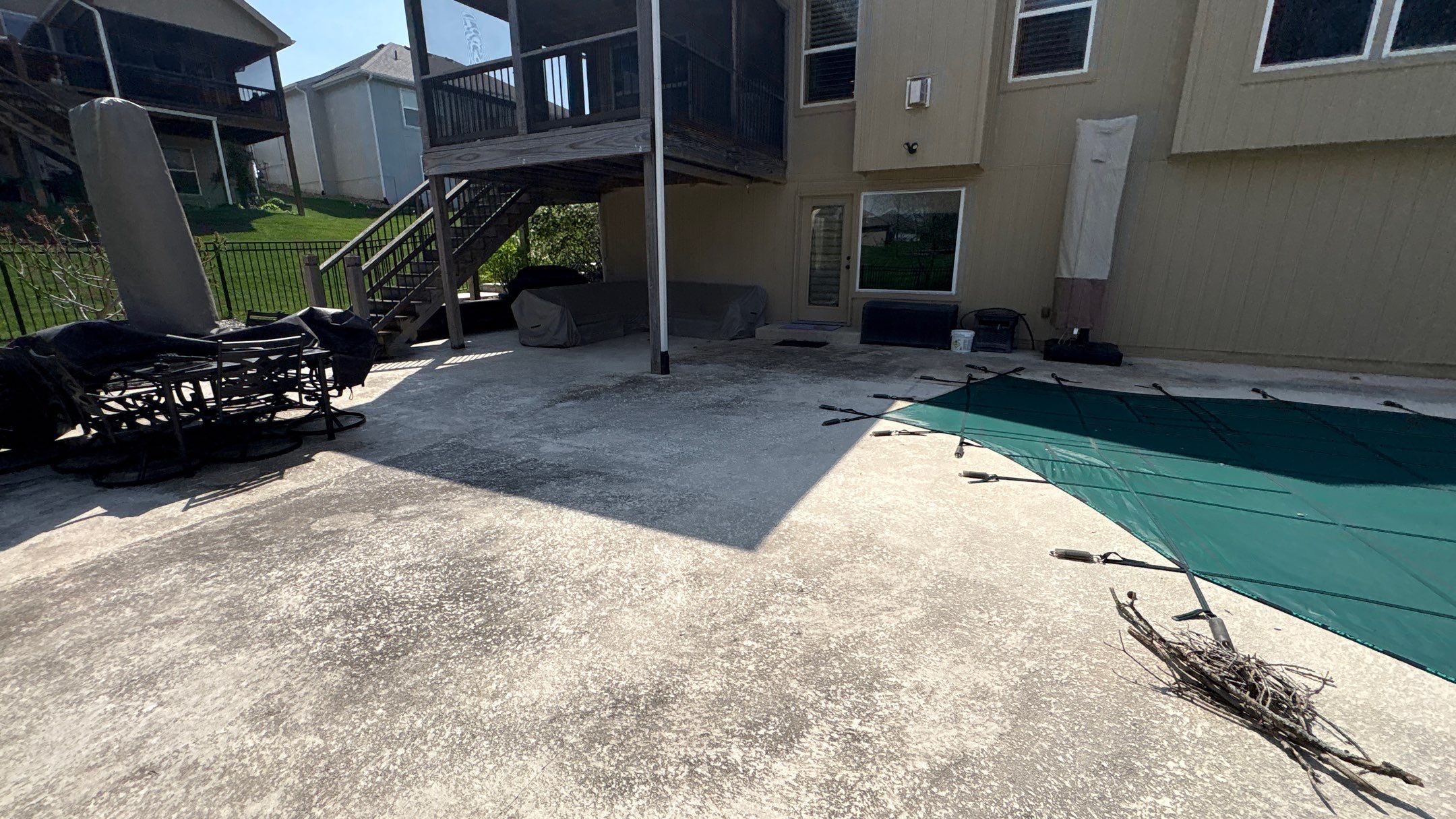 Pool Deck Refresh- Kansas City, MO by Big Red Decorative Concrete, LLC