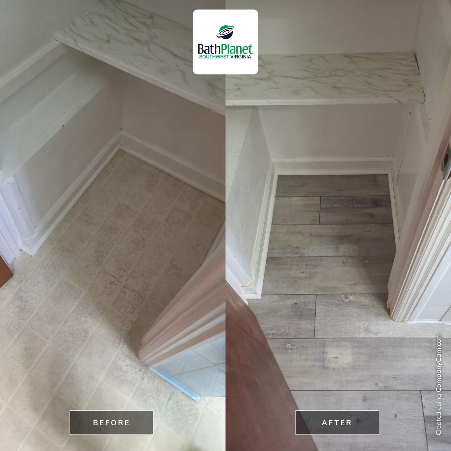 Tub to Shower Remodel by BathPlanet SW Virginia