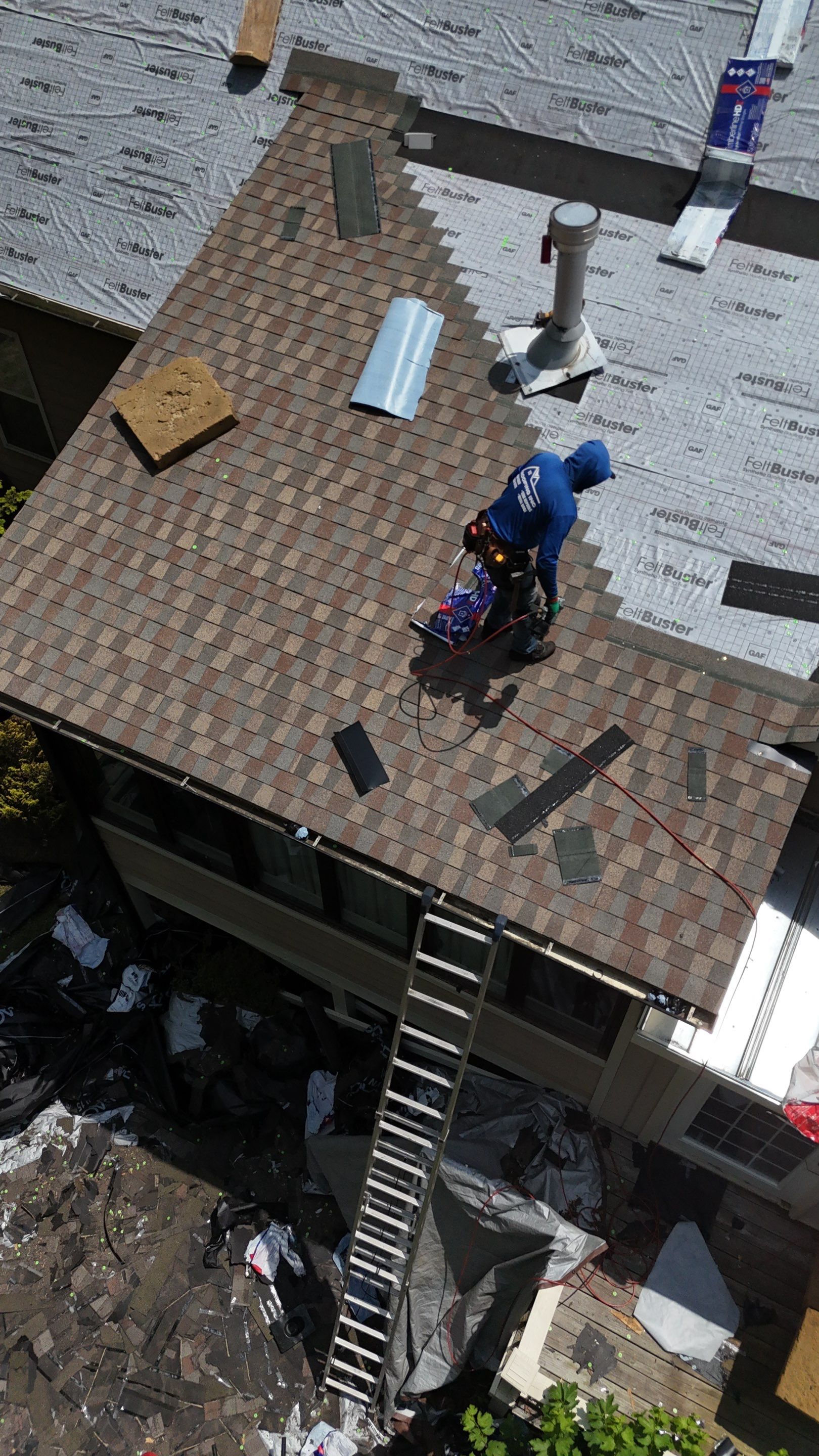 GAF Timberline HDZ Golden Harvest  by Pro Performance Roofing