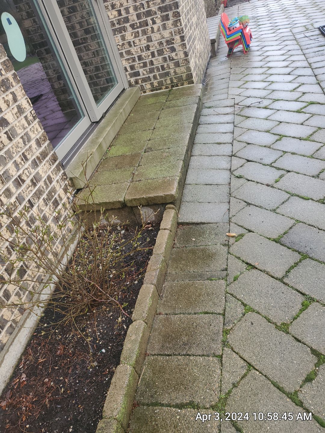 Brick paver clean, sand and seal.  using Surebond SB-1300 by Northern Power Washing LLC.