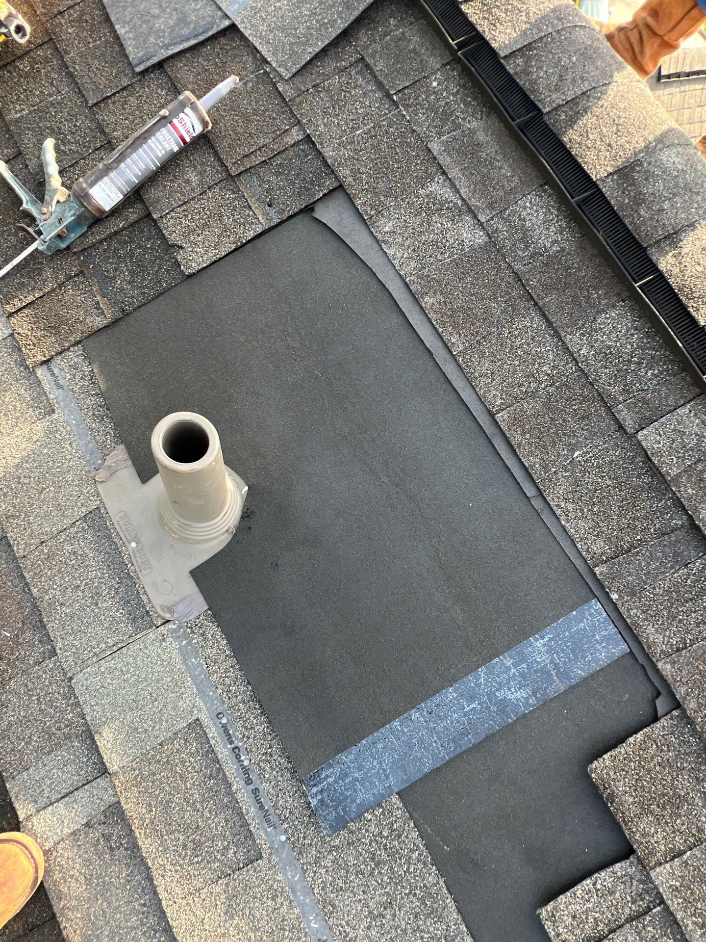 Hail Damage using Owen's Corning Duration (Lifetime) Shingles by Roof Repair Company