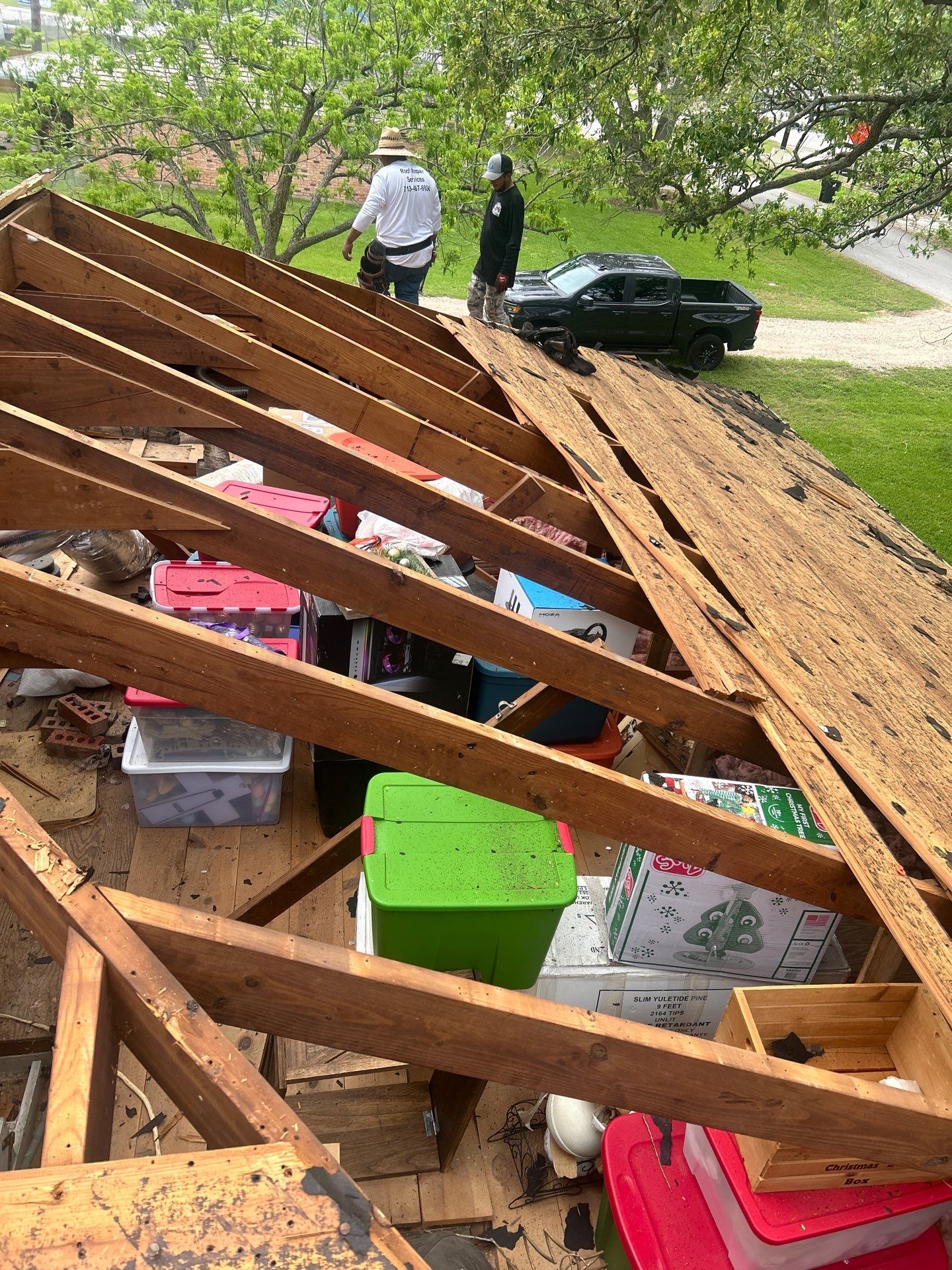 Residential Roofing Repair using Owen's Corning Duration (Lifetime) Shingles by Roof Repair Company