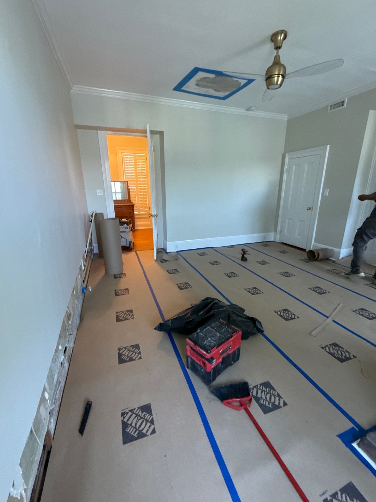 Drywall Job For National Guard by Axtra Hand