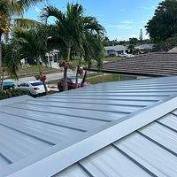 24ga 1" Nail-Strip Dove Gray  by Total Roofing System The Metal Roof Experts