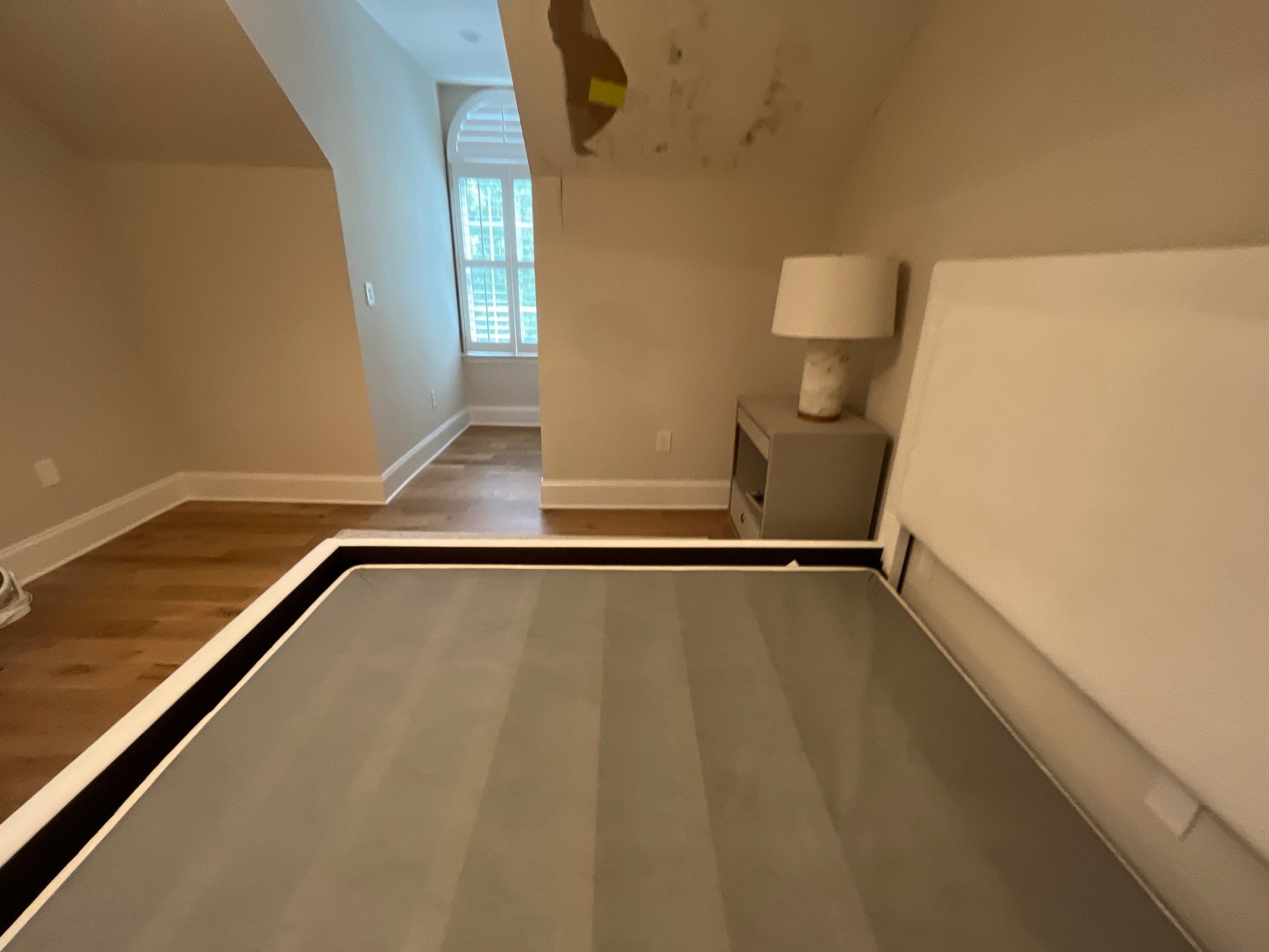 Bedroom mold remediation & Interior restoration by EAS Environmental, LLC.