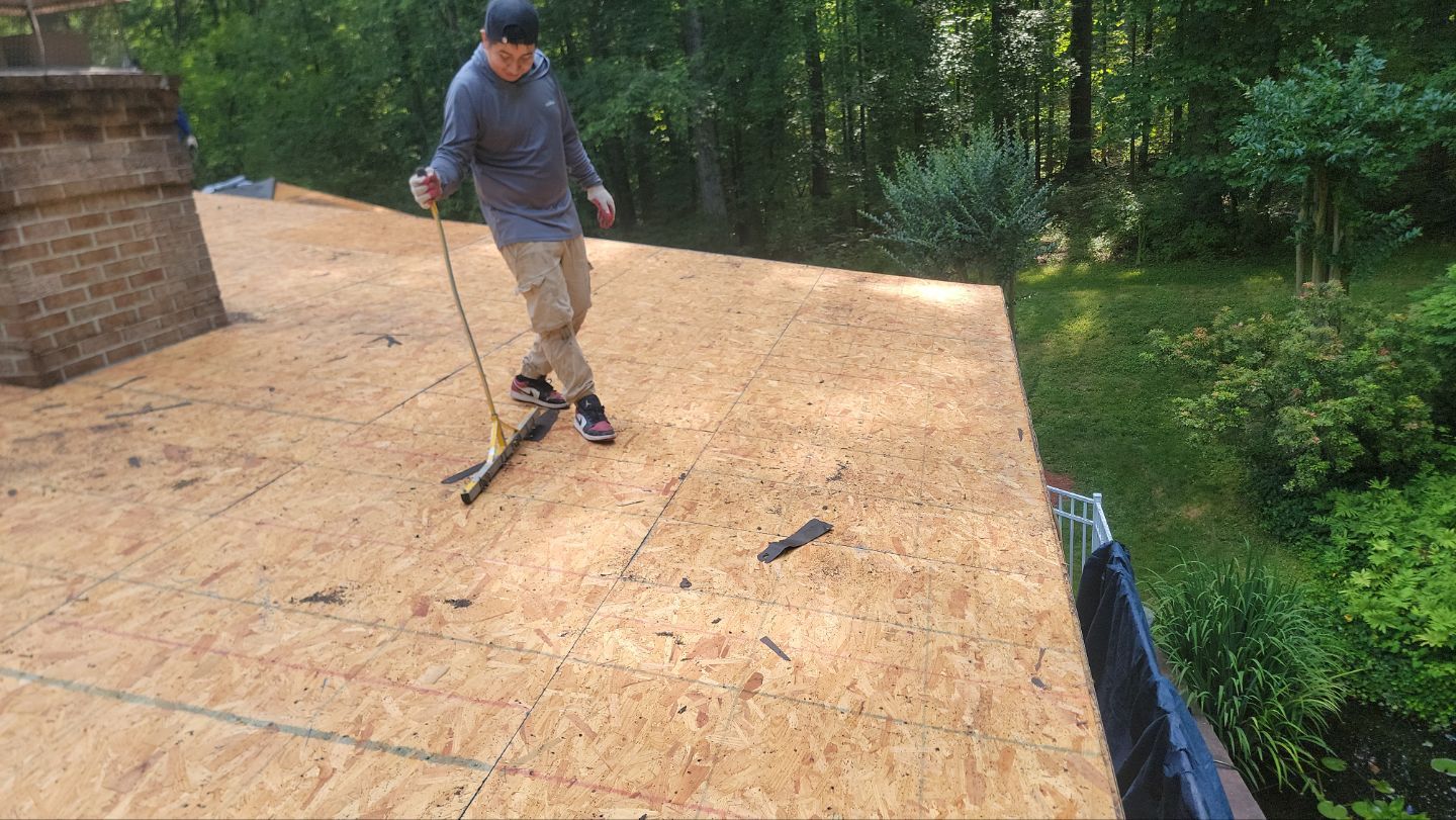 Roof Installation using GAF Timberline HDZ by ExteriorPros