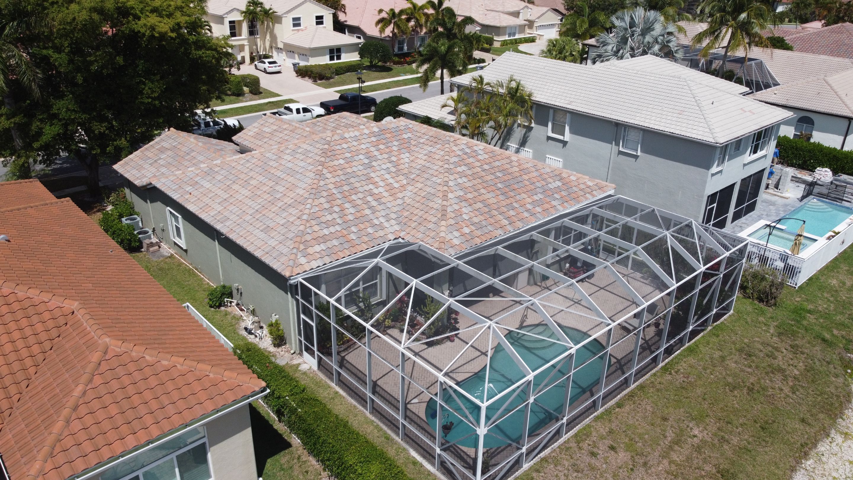 Residential Roofing Installation using Eagle Roofing Tile by BLUES BROTHERS ROOFING