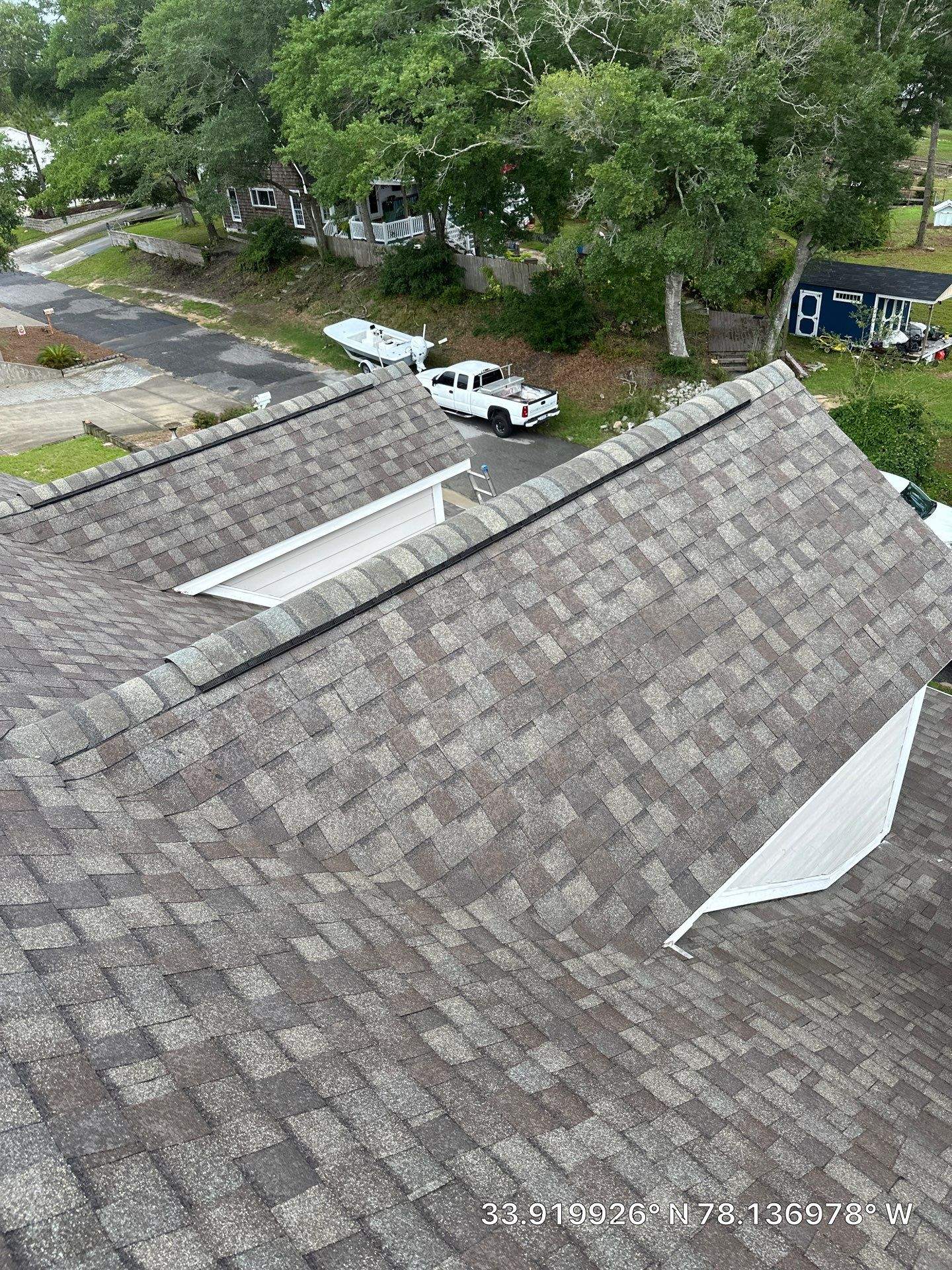 CertainTeed Landmark Weatheredwood Roof Replacement by RGR Construction and Roofing, LLC