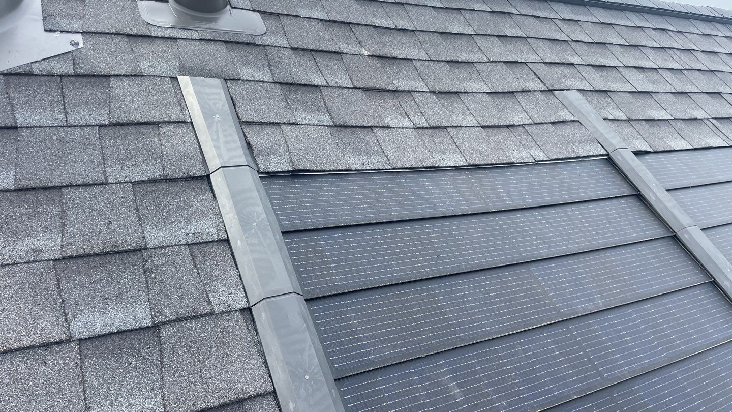 Solar Roof Replacement using GAF Timberline Solar Shingles by American Home Contractors