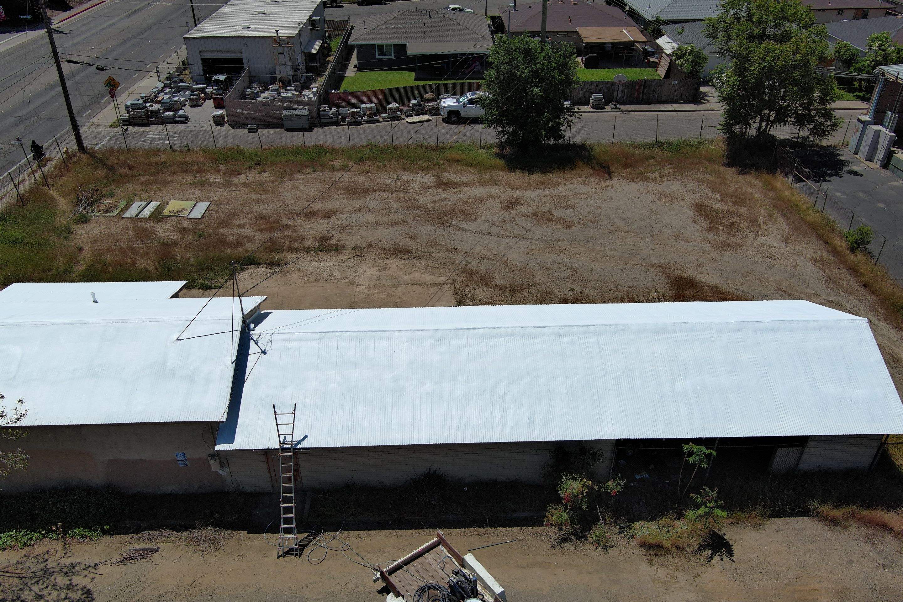 Spray foam and coatings using Conklin Benchmark/PUMA XL by Straight Edge Roofing Inc