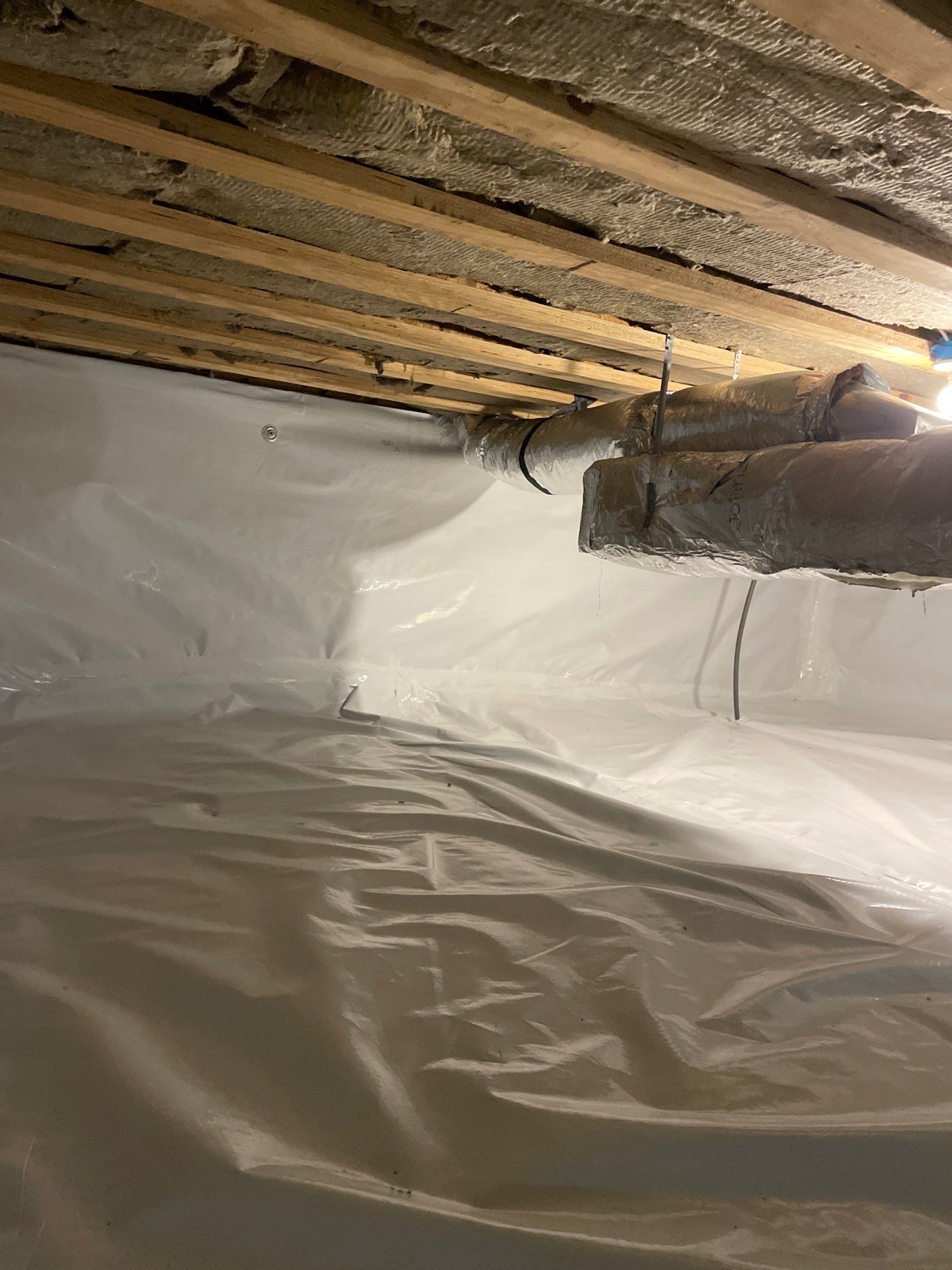 Crawl Space Encapsulation by NYS Foam & Energy