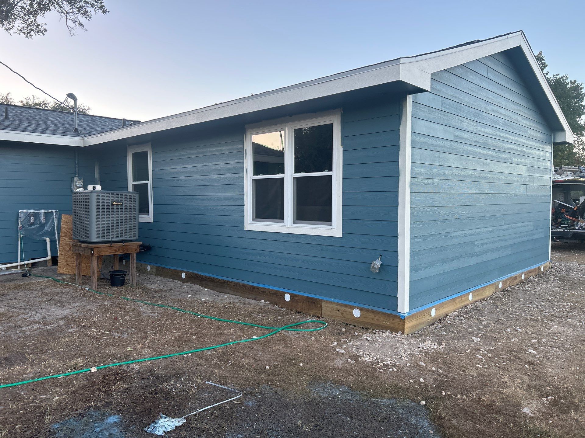 Customized Cabin by Bayfront Roofing and Construction