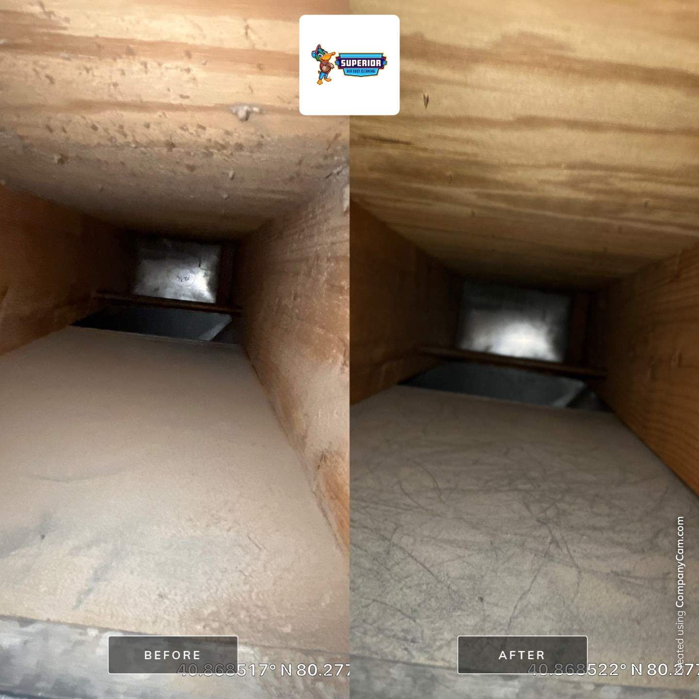 Air Duct Cleaning With a Vacuum Truck in Ellwood City, PA by Superior Air Duct Cleaning