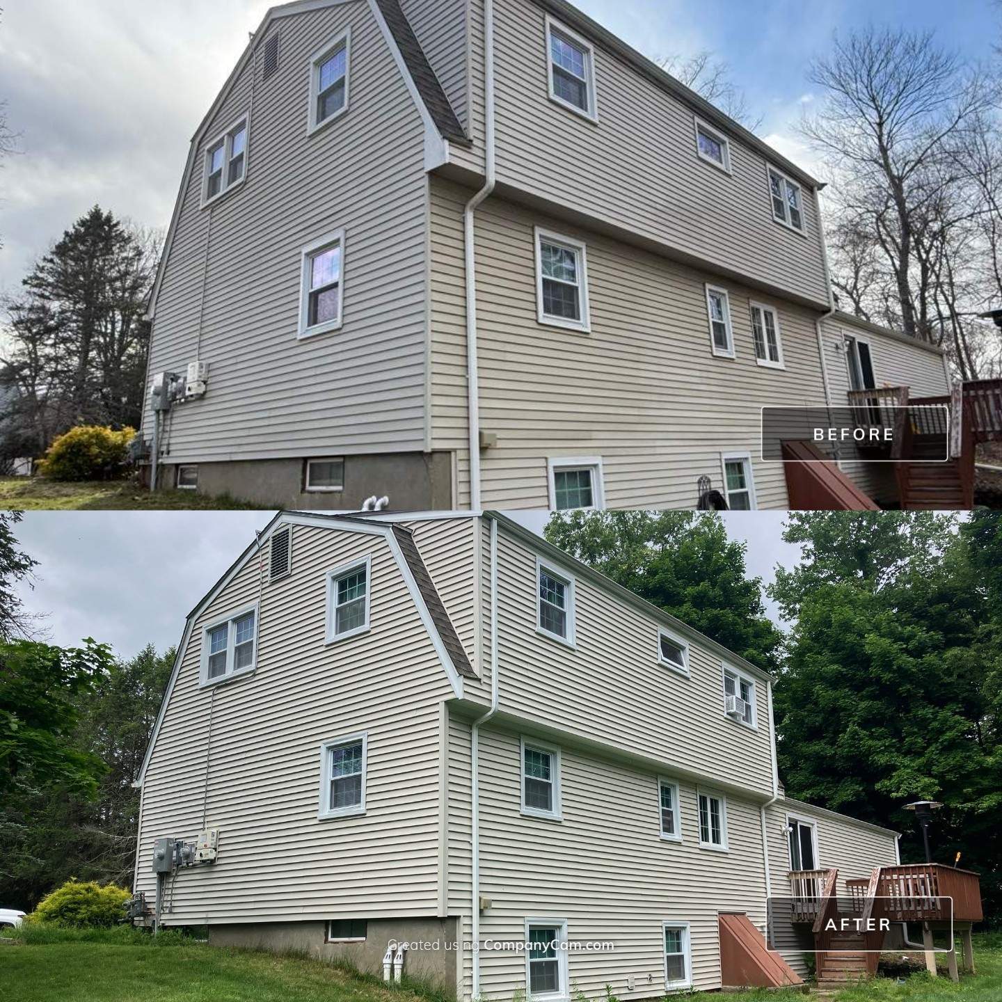 Siding Refresh with Cert Monogram D/4x12'6" clapboard, Herringbone by DiGiorgi Roofing and Siding Inc