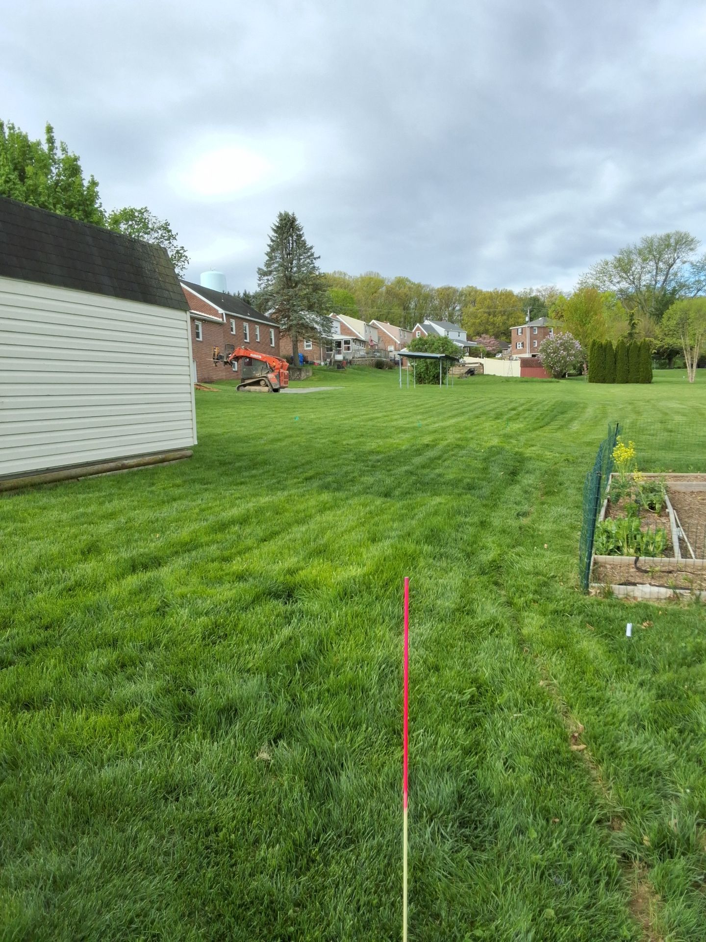 Picture Frame with Black Coated Wire by Kingdom Fence & Supply