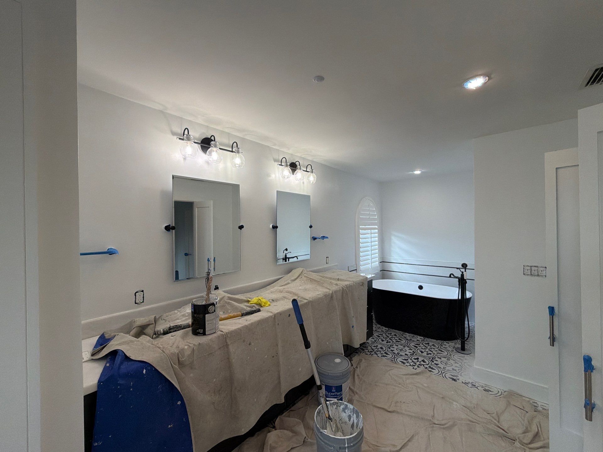 Interior Residence Boca Raton by John “The Greek” Painting