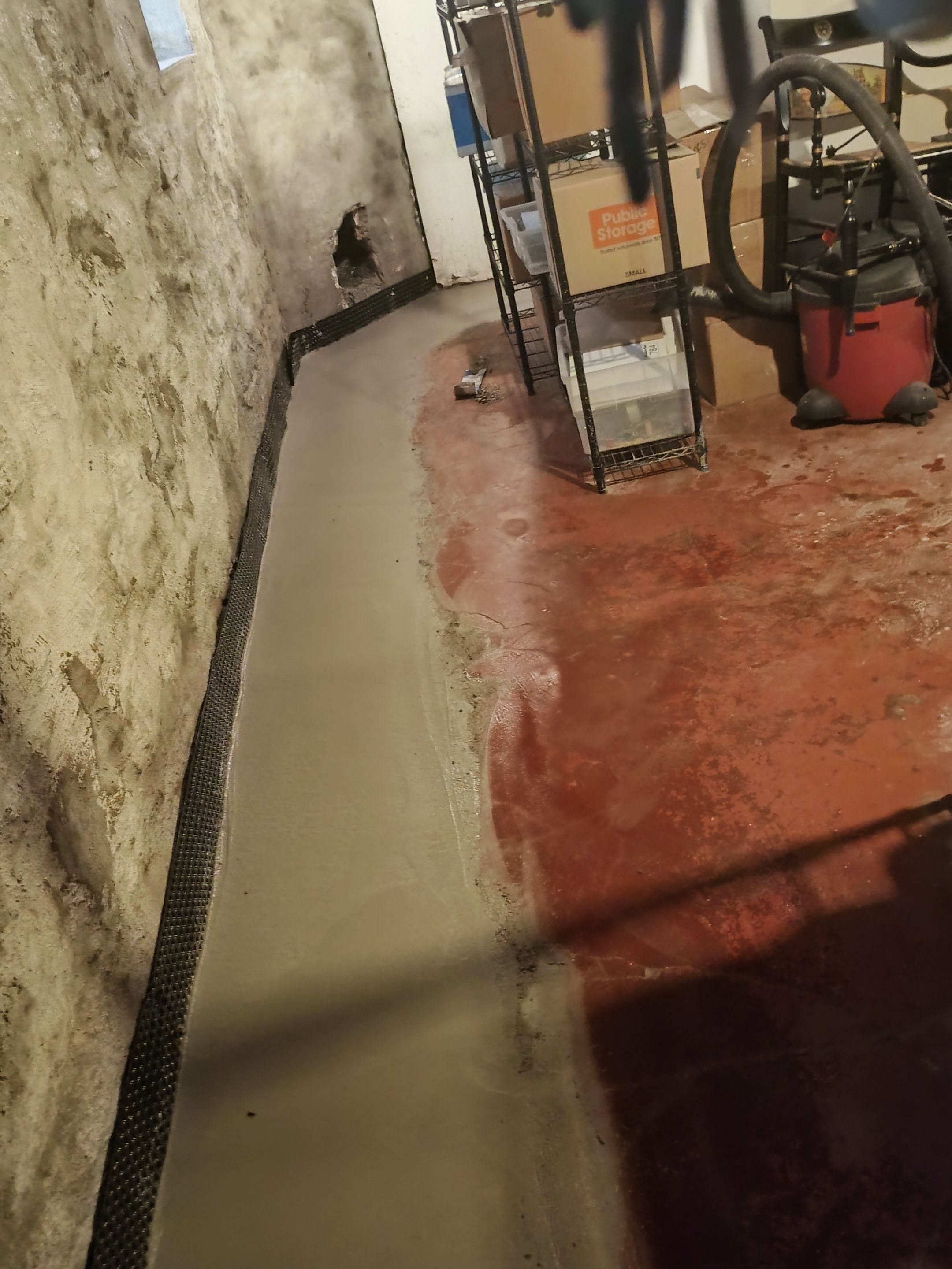 Full Basement Fix for Steve and Lisa by Waterproofing Northeast